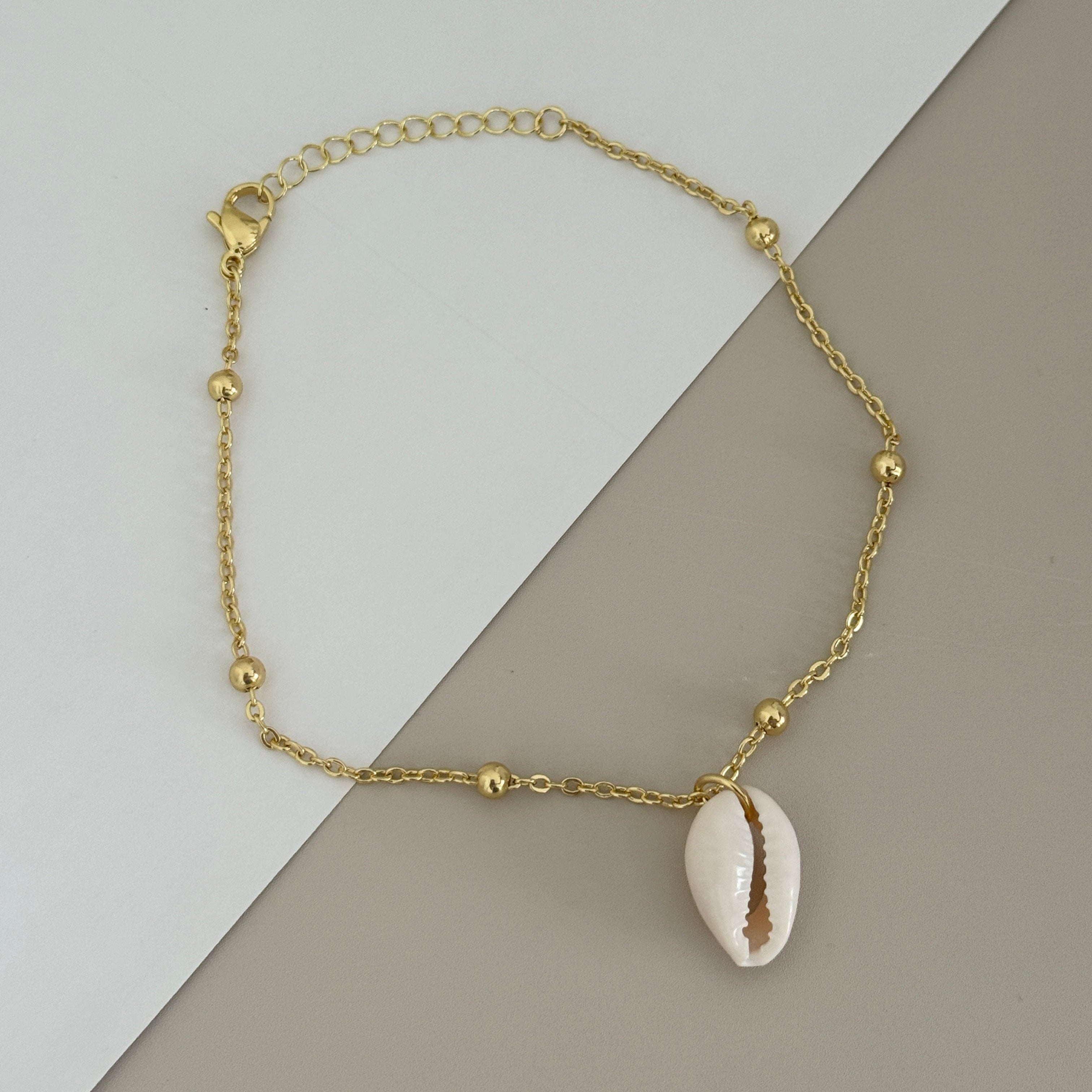 Cowrie Charm Anklet