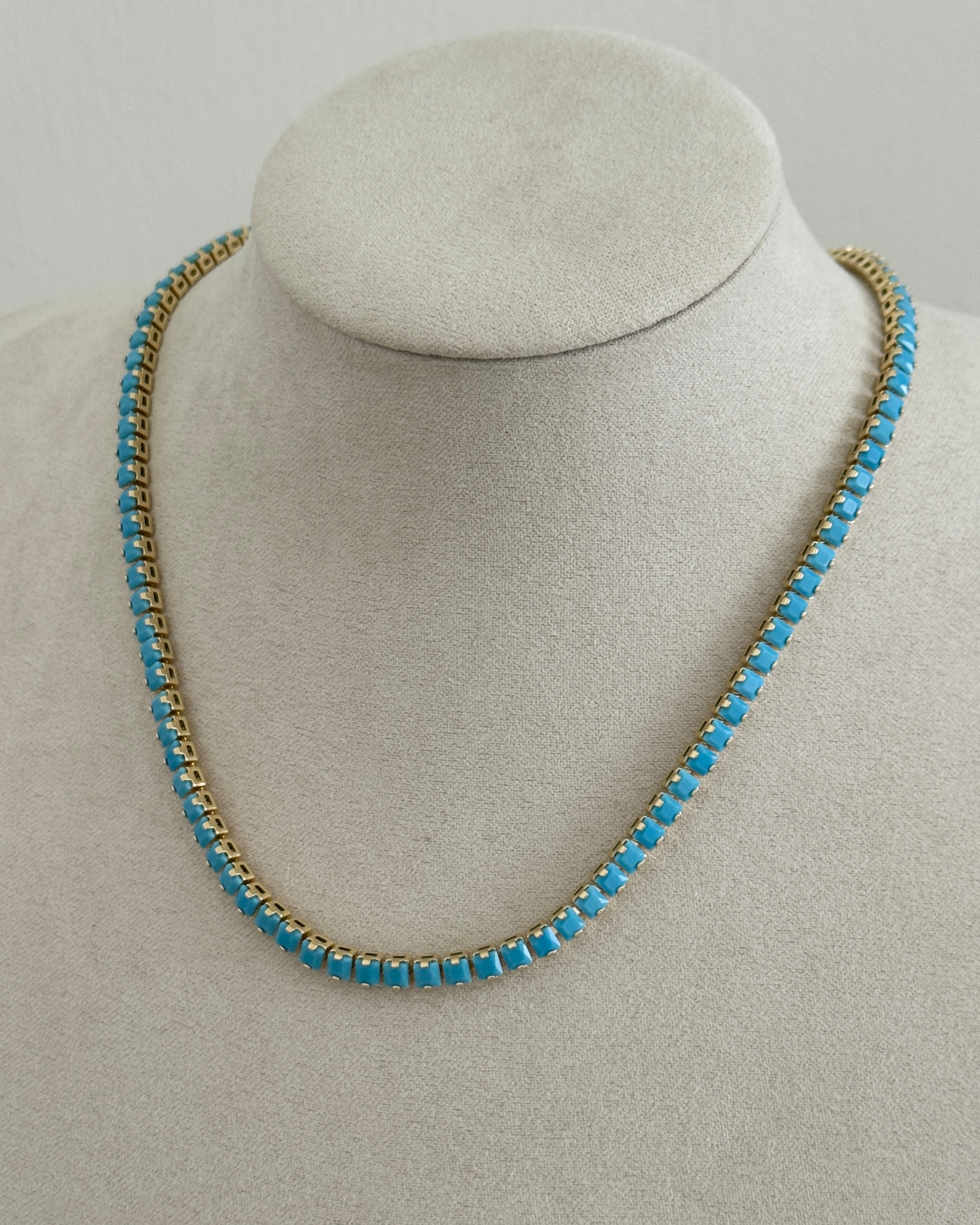 Crystal Tennis Necklace