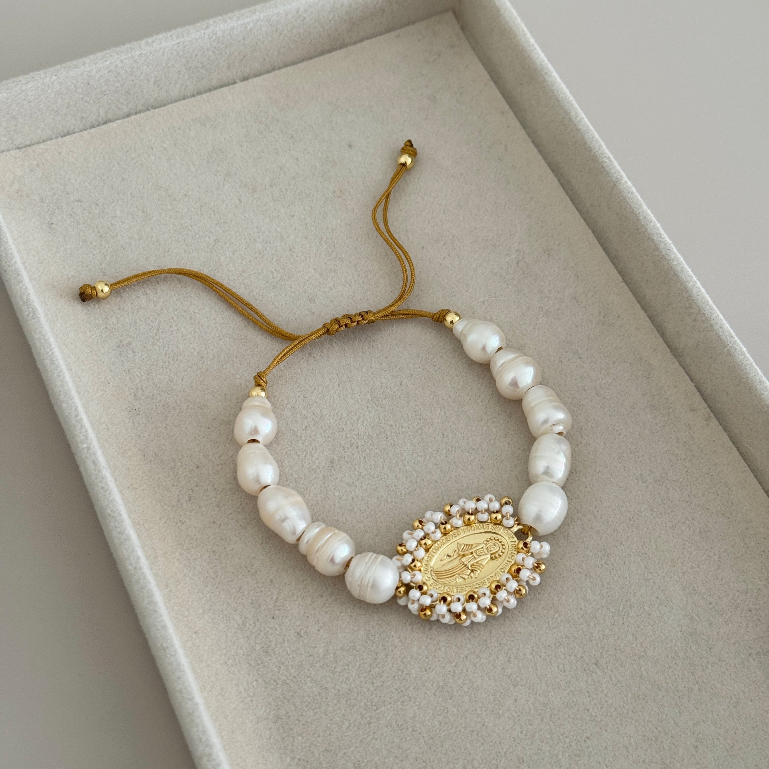 Miracle Virgin Pearl Bracelet