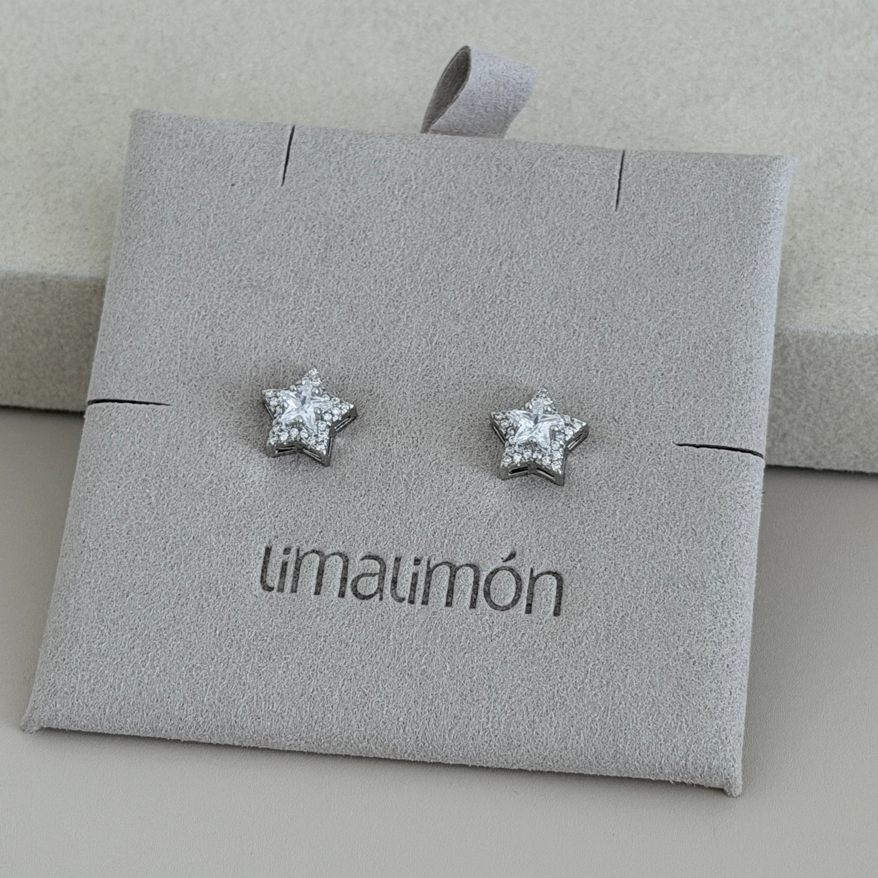 Sparkle Star Stud Earrings