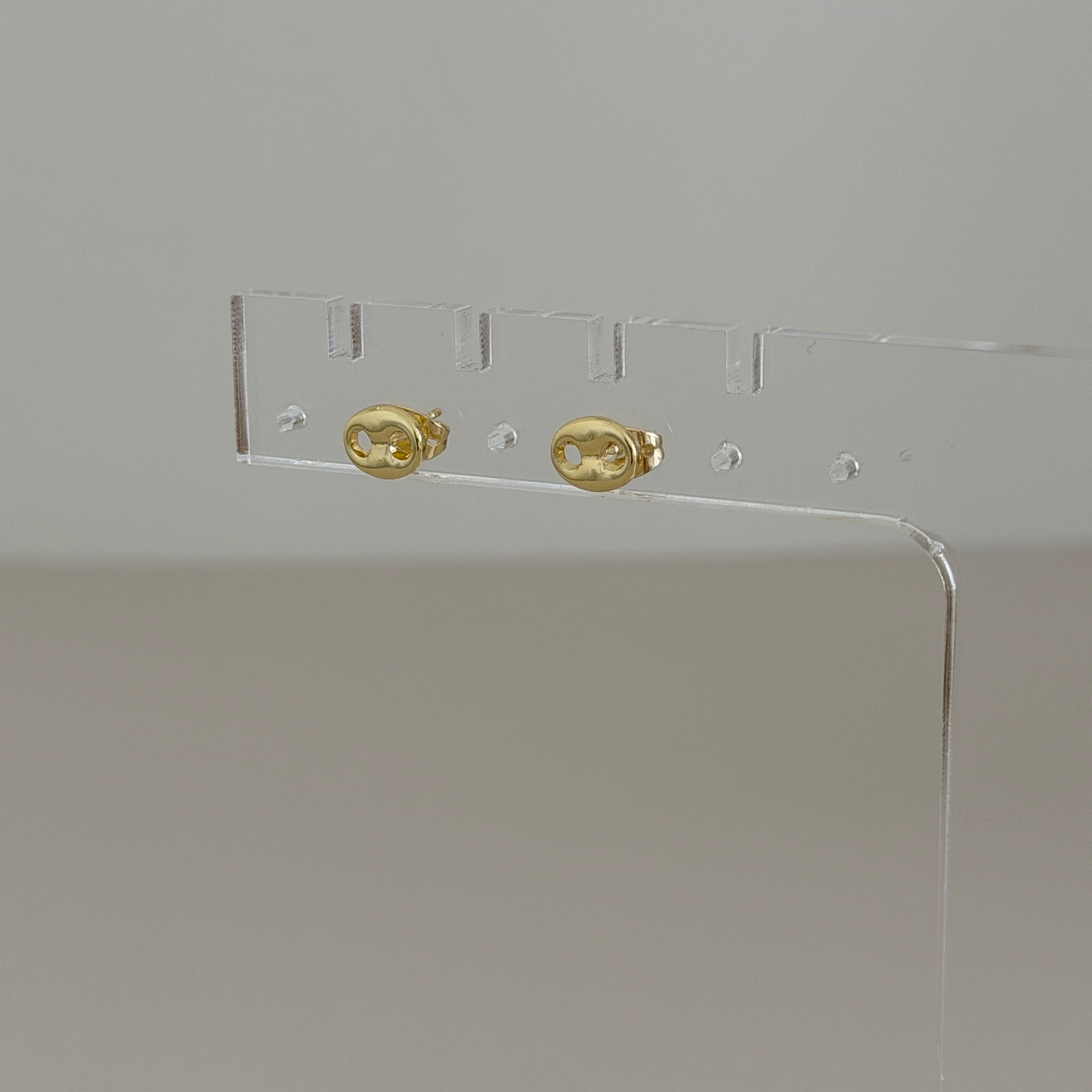 Mini Link Stud Earrings