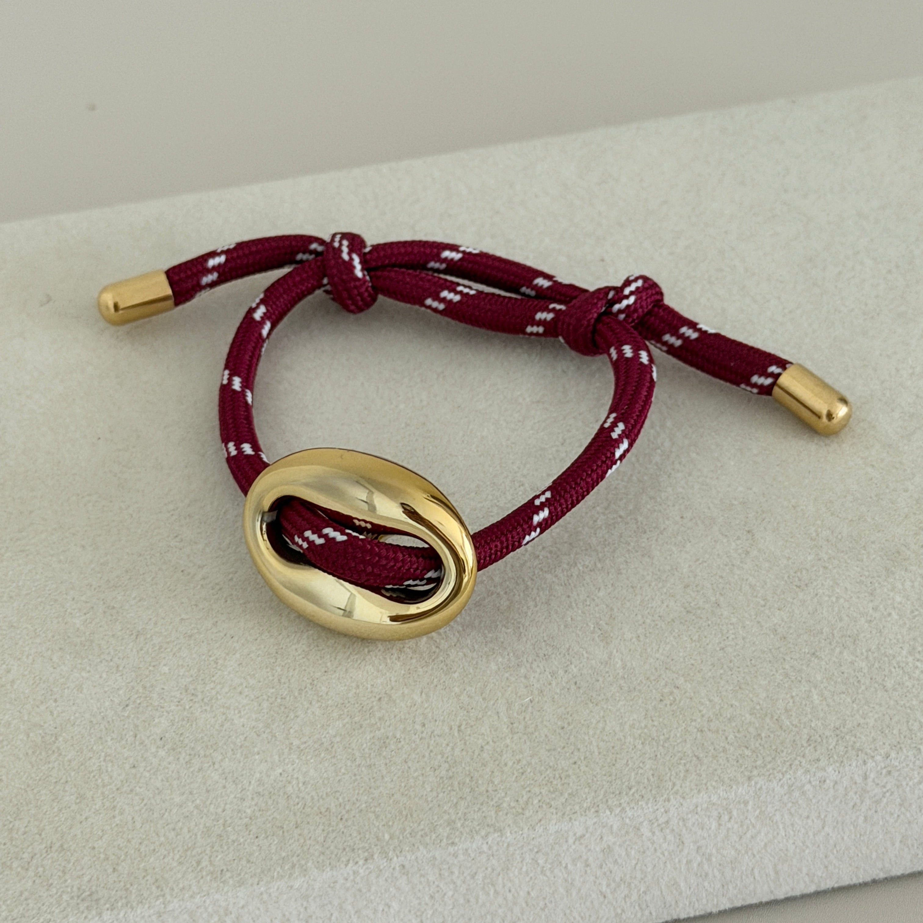 Cord Shell Bracelet