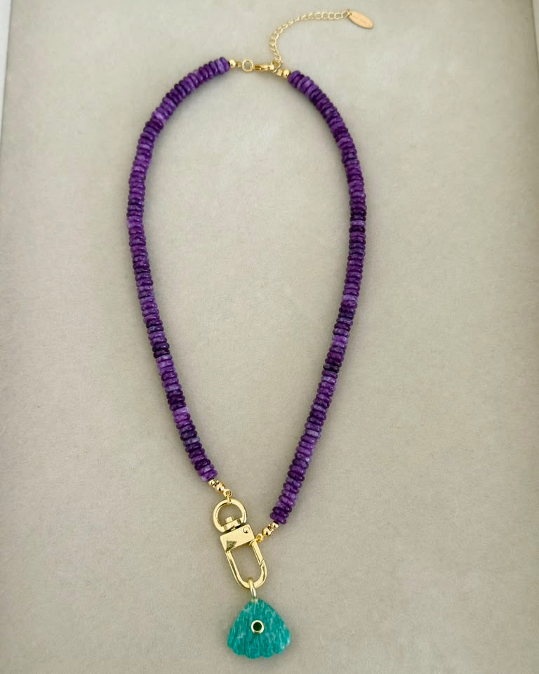 Coastal Shell Charm Necklace
