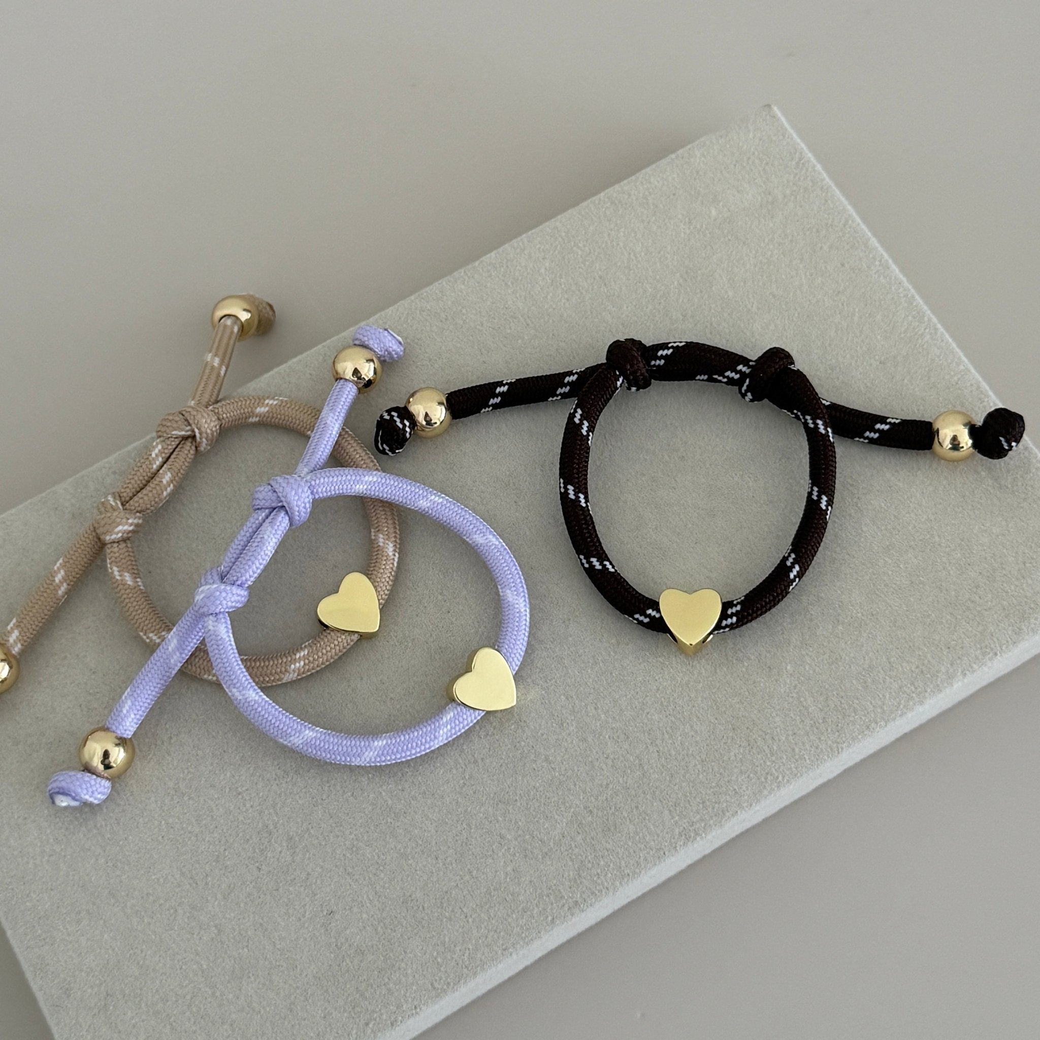 Adjustable Cord Charm Bracelet - Bracelet | LimaLimón Store - 8