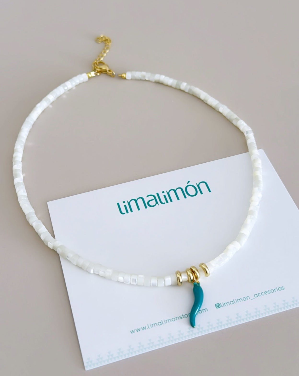 Aji Puka Necklace - Necklace | LimaLimón Store - 2