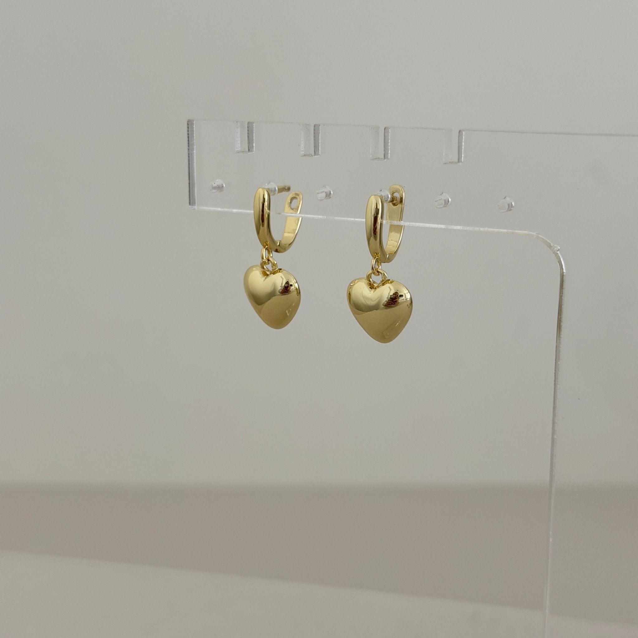 Amour Heart Drop Earrings - Earring | LimaLimón Store - 3