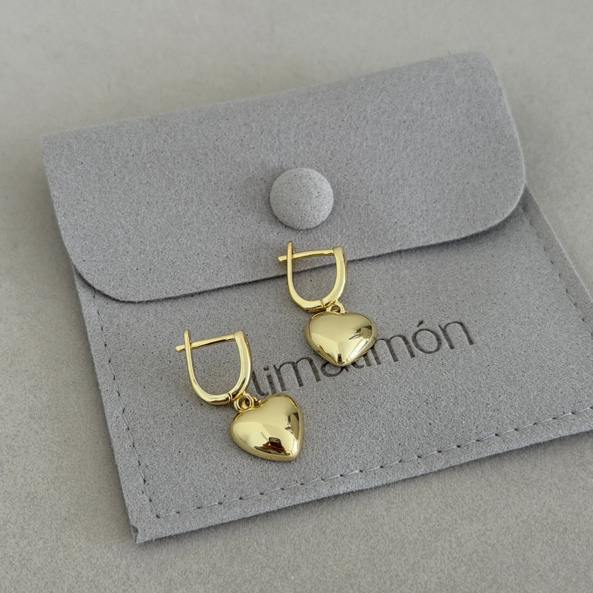 Amour Heart Drop Earrings - Earring | LimaLimón Store - 4