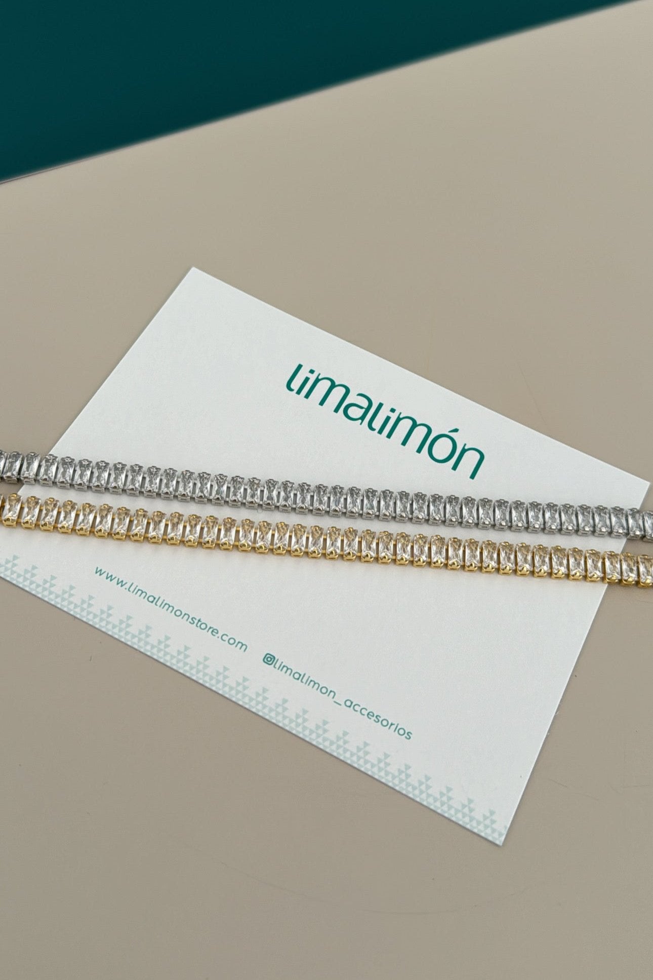 Baguette Choker Necklace - LimaLimón Store