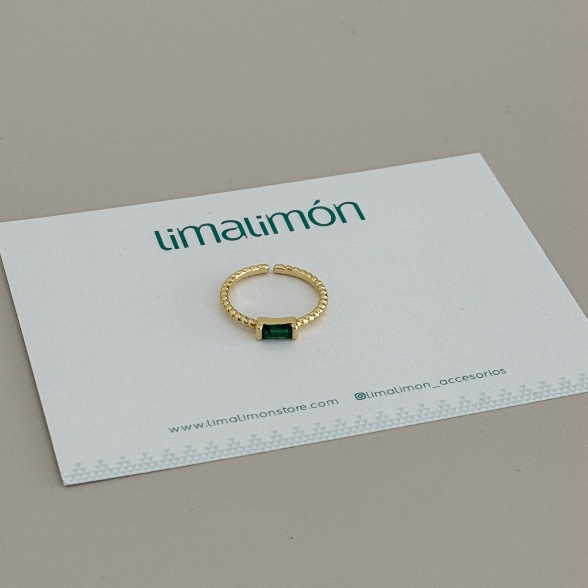 Baguette Ring - LimaLimón Store