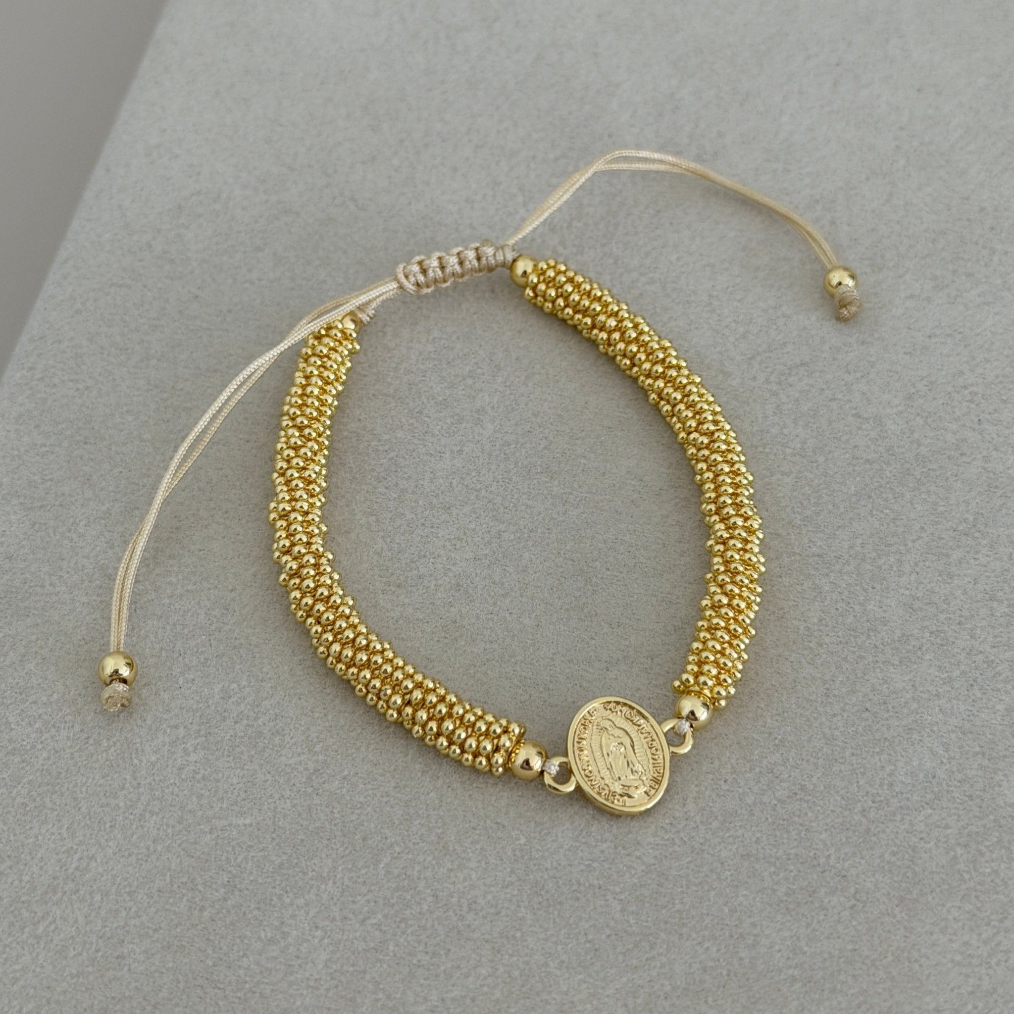 Beaded Virgin Bracelet - Bracelet | LimaLimón Store - 1