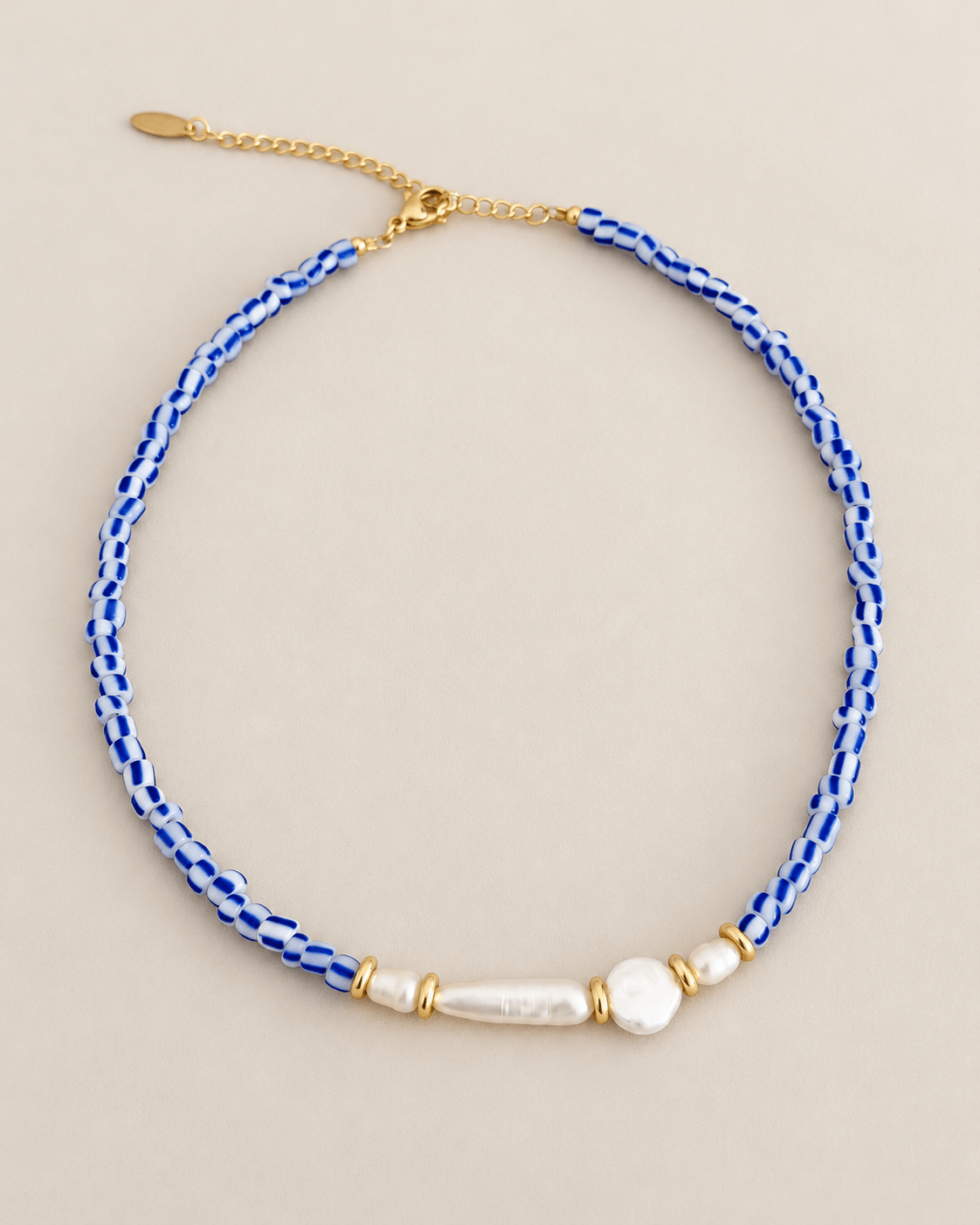 Blue Coast Pearl Choker - Necklaces | LimaLimón Store - 1