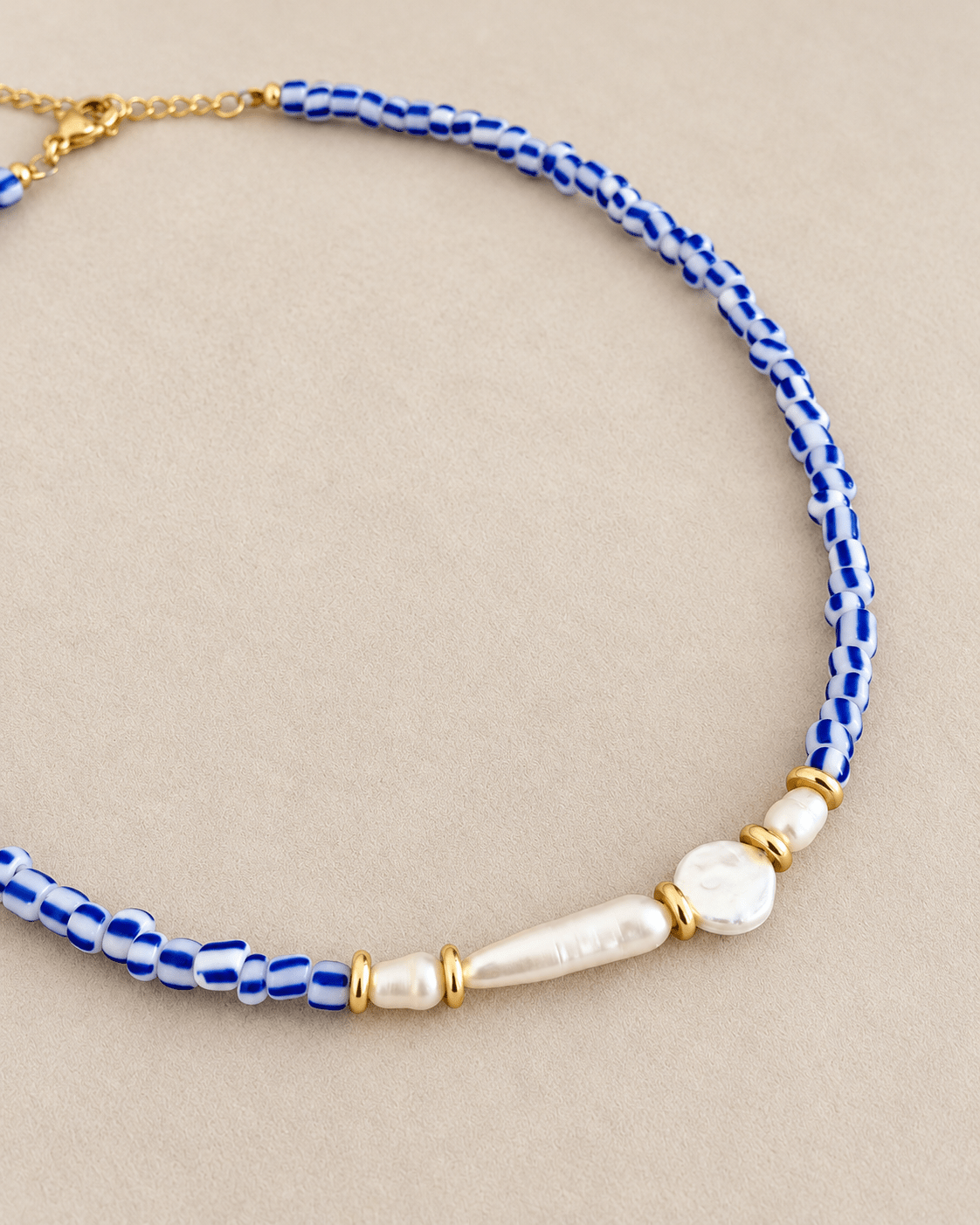 Blue Coast Pearl Choker - Necklaces | LimaLimón Store - 3