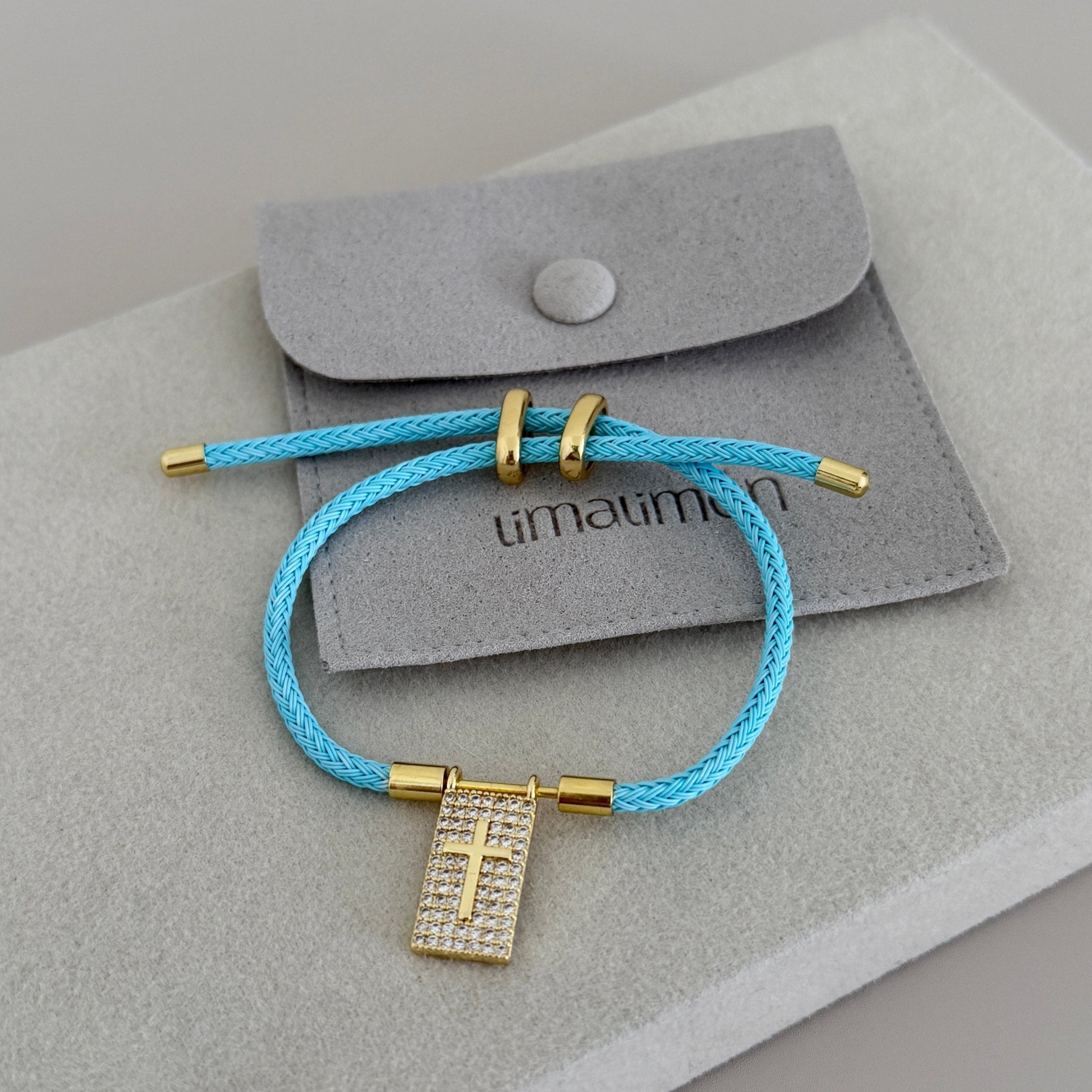 Blue Cord Charm Bracelet - Bracelet | LimaLimón Store - 2
