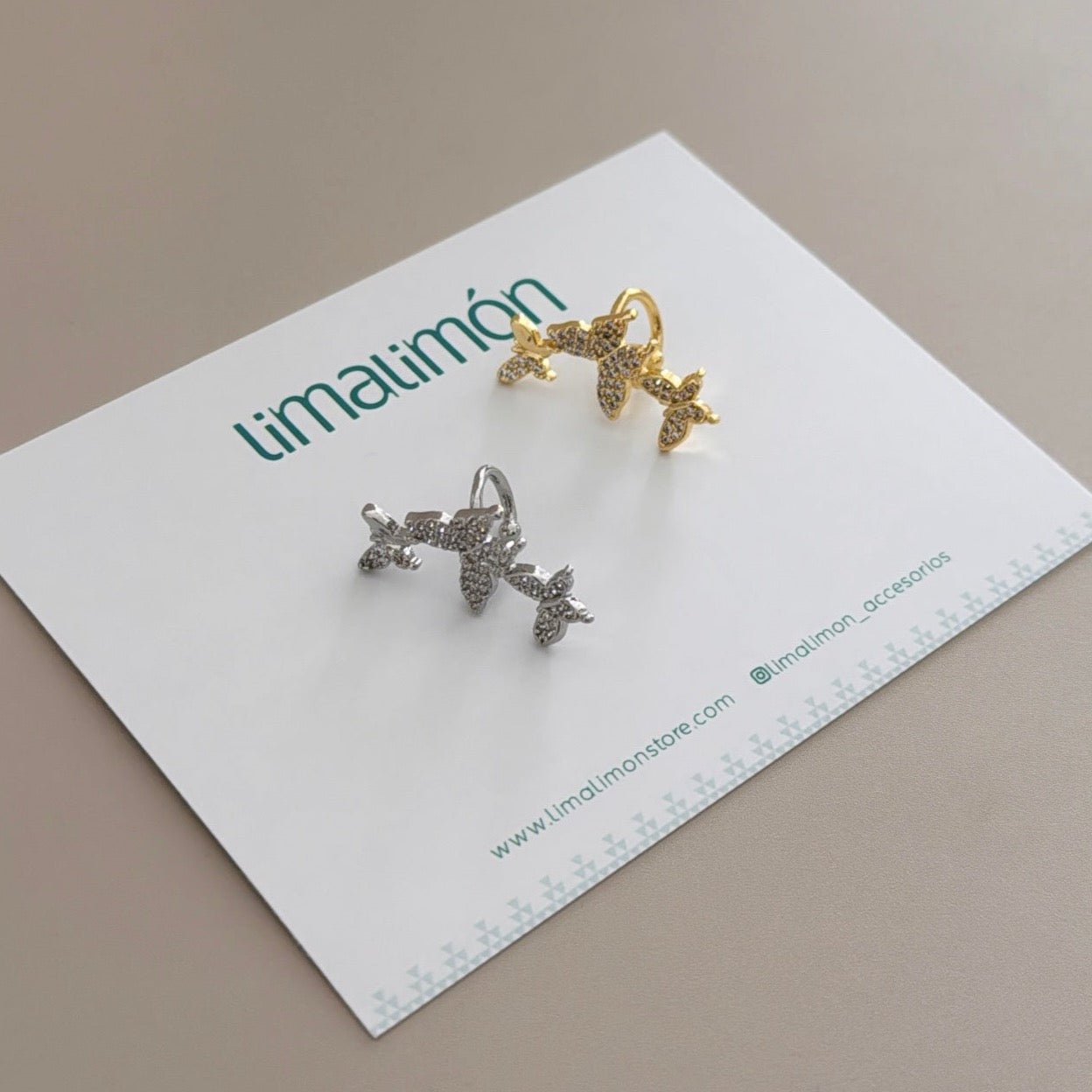 Butterfly Ear Cuff - Earring | LimaLimón Store - 1