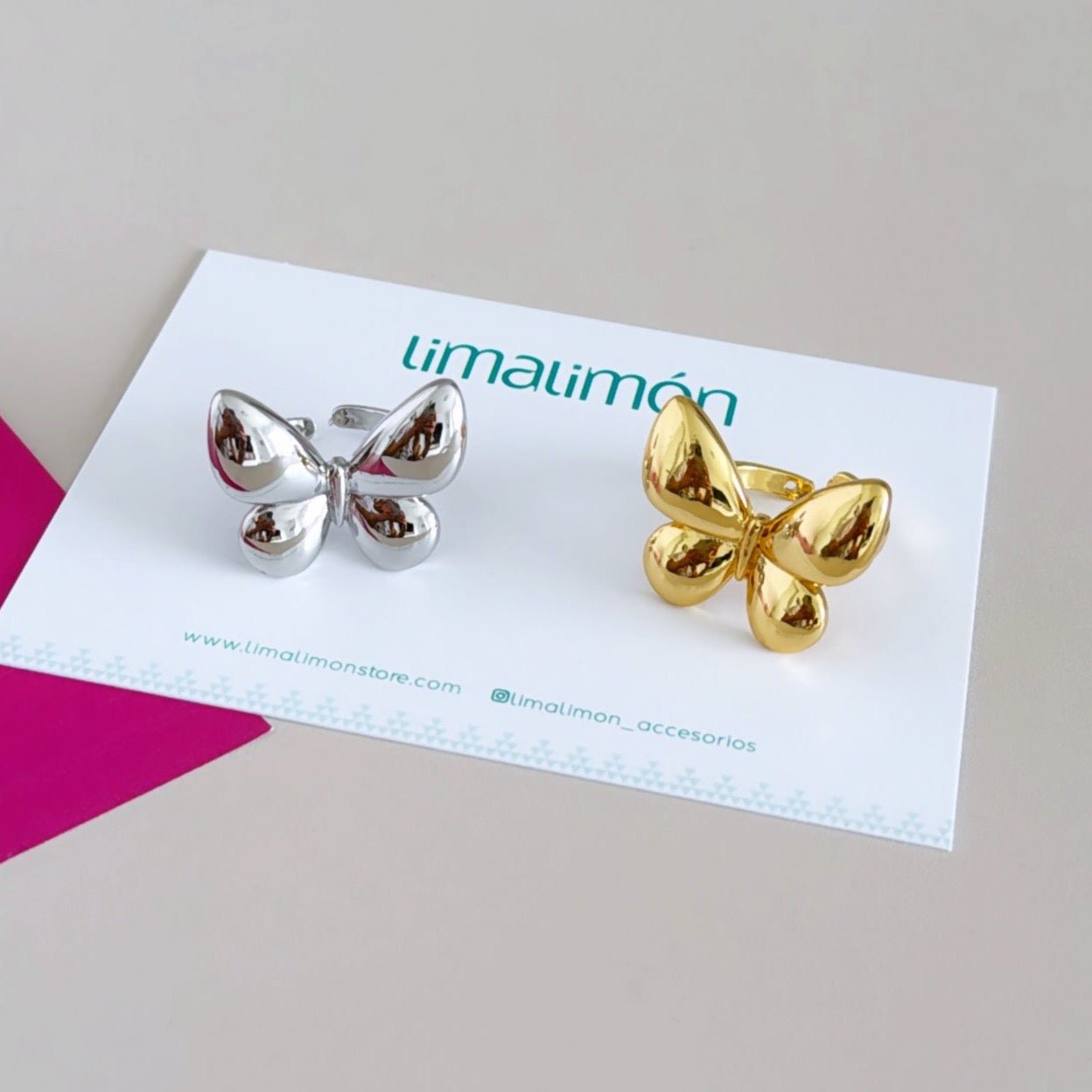 Butterly Ring - ring jewelry | LimaLimón Store - 4