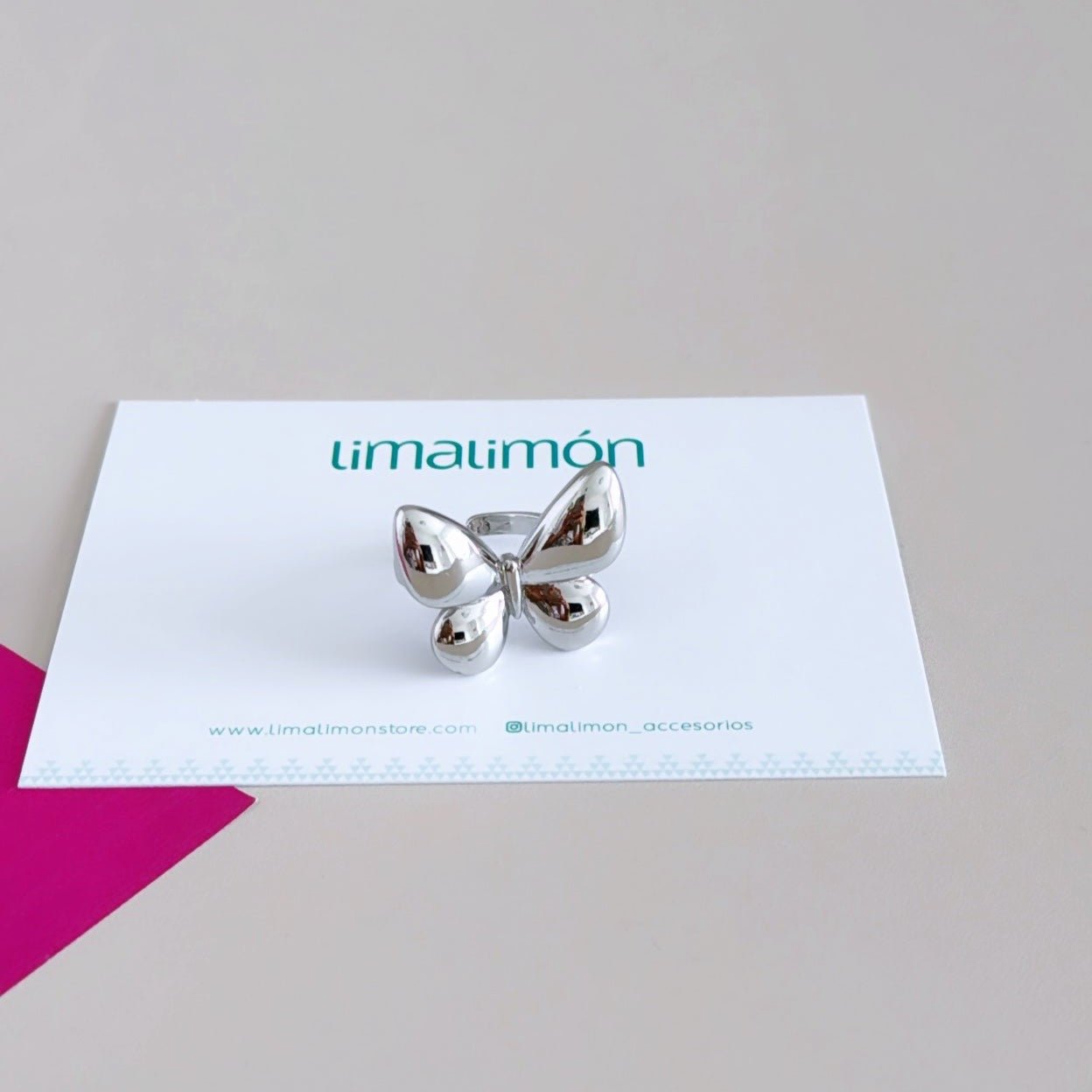 Butterly Ring - ring jewelry | LimaLimón Store - 3
