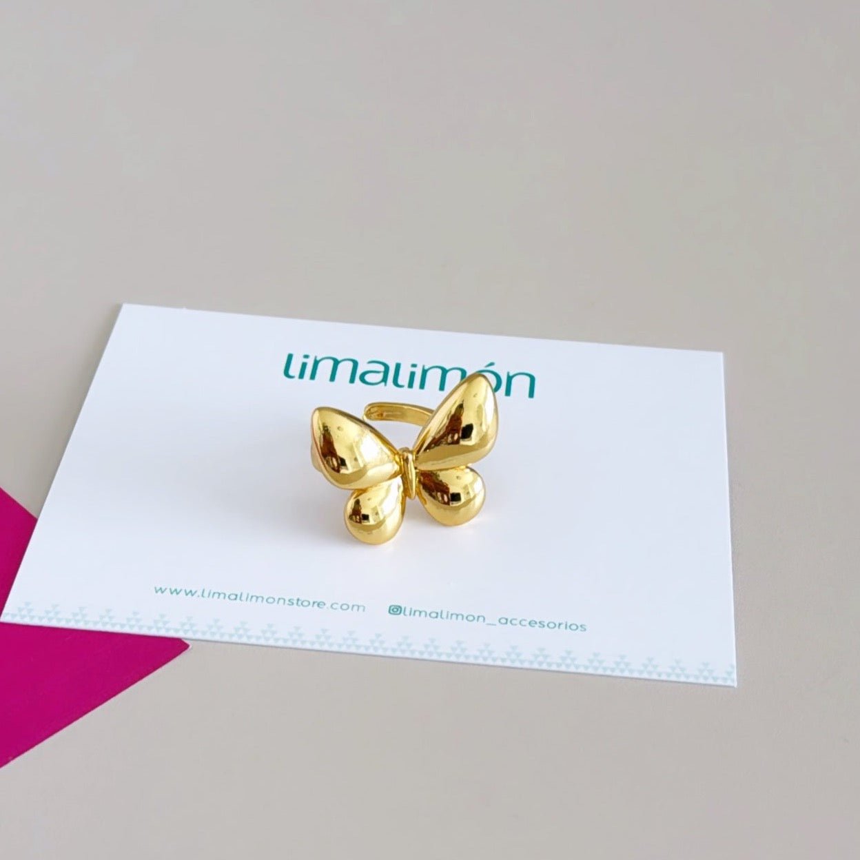 Butterly Ring - ring jewelry | LimaLimón Store - 2