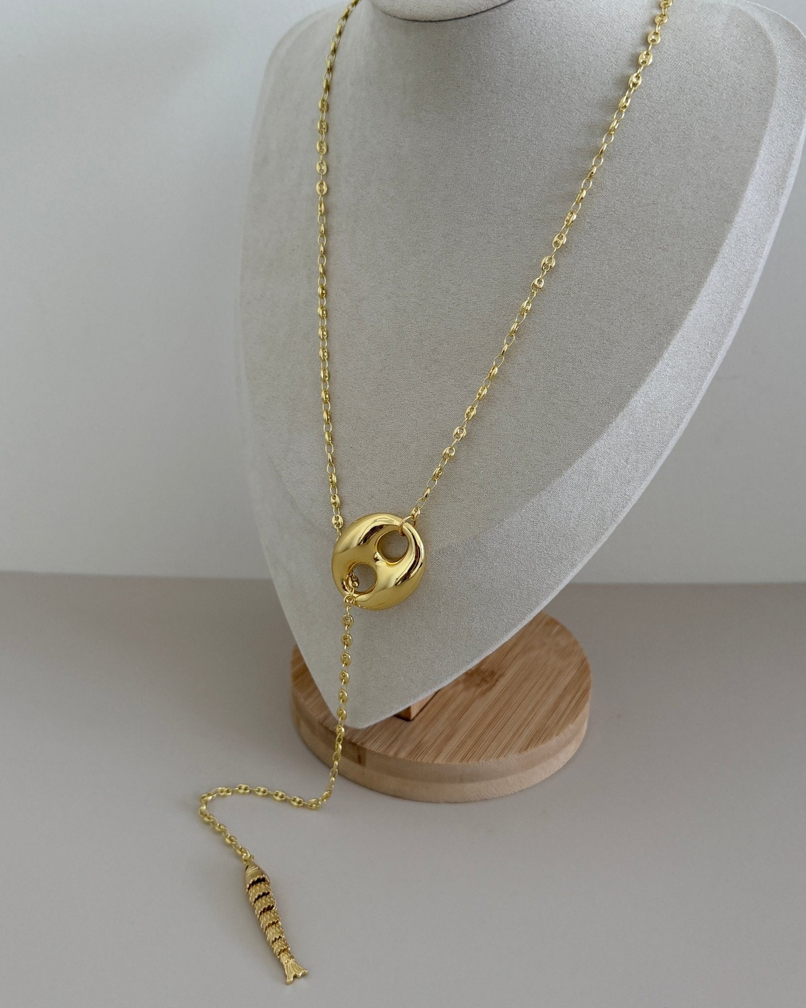 Celestial Disc Long Necklace - Necklace | LimaLimón Store - 2