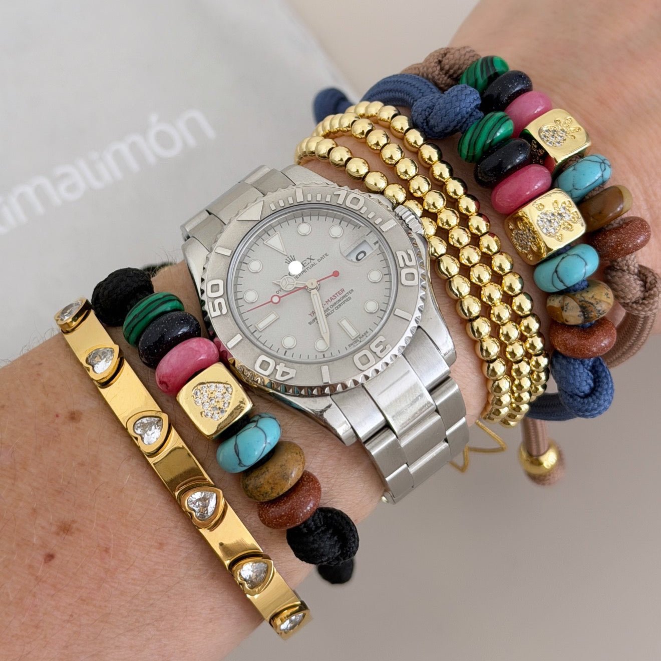 Charm Adjustable Cord Bracelet - Bracelet | LimaLimón Store - 2