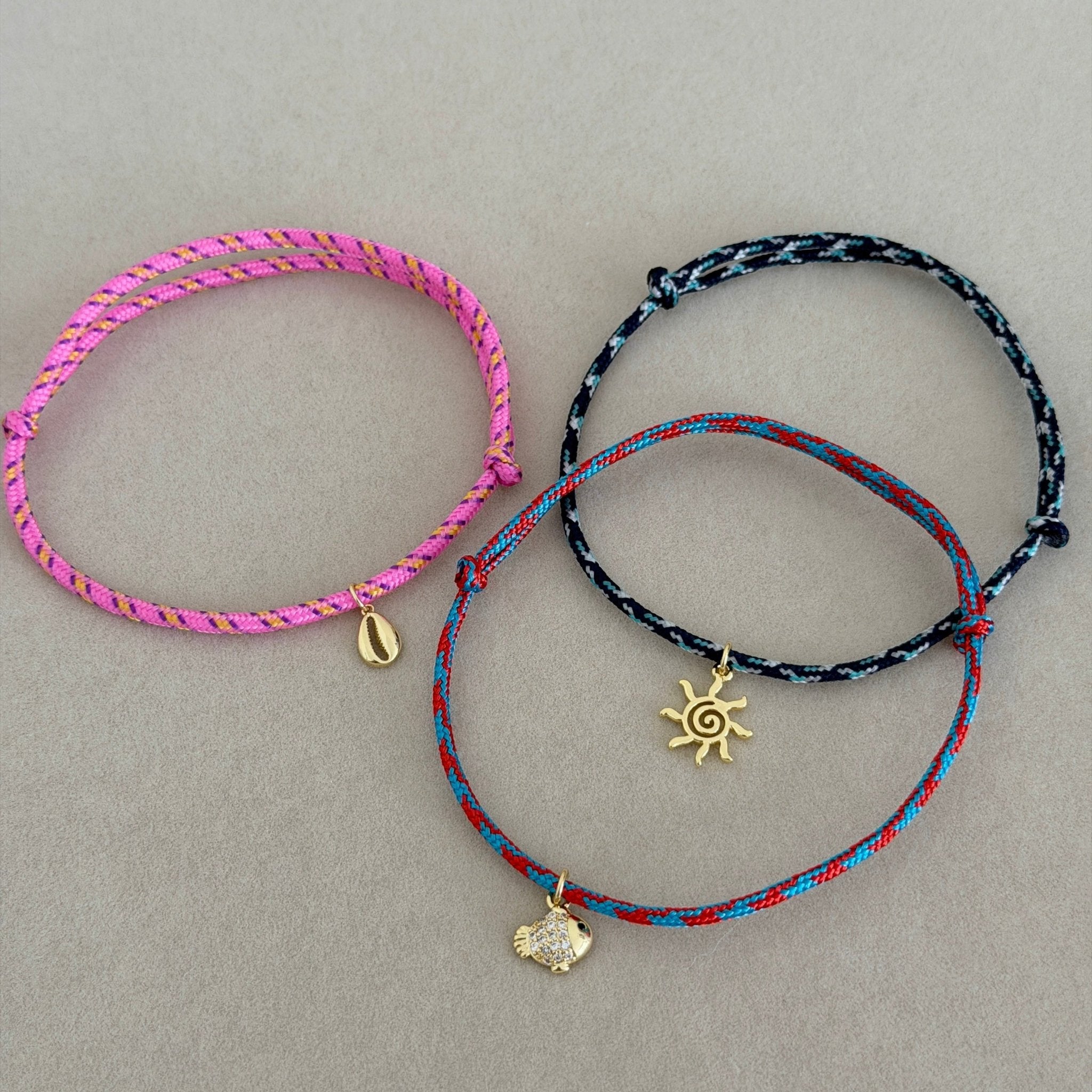 Charm Cord Anklet Collection - Anklet | LimaLimón Store - 1