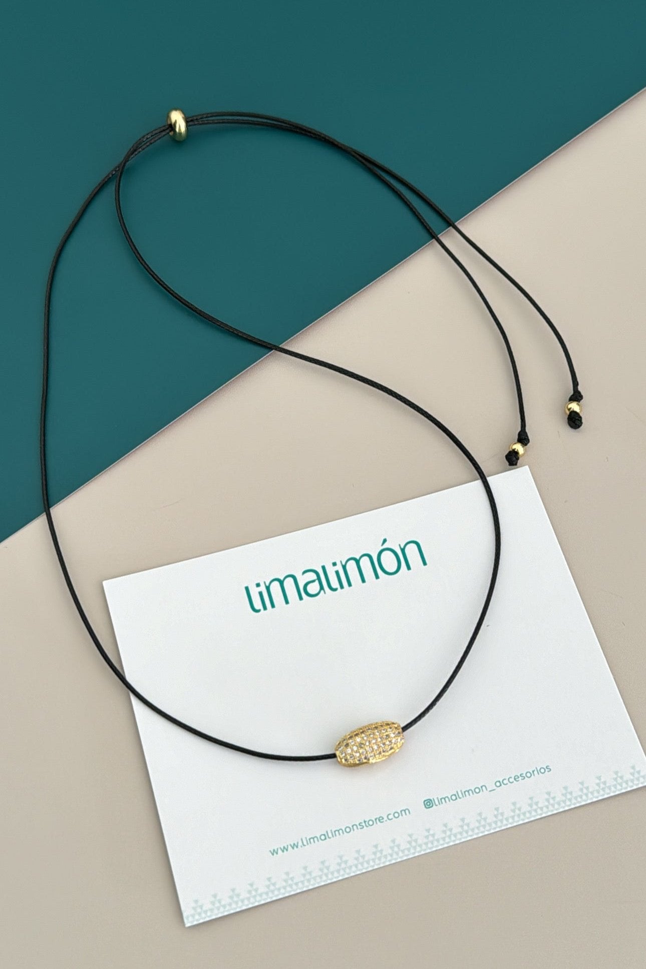 Charm Cord Necklace - Necklace | LimaLimón Store - 2