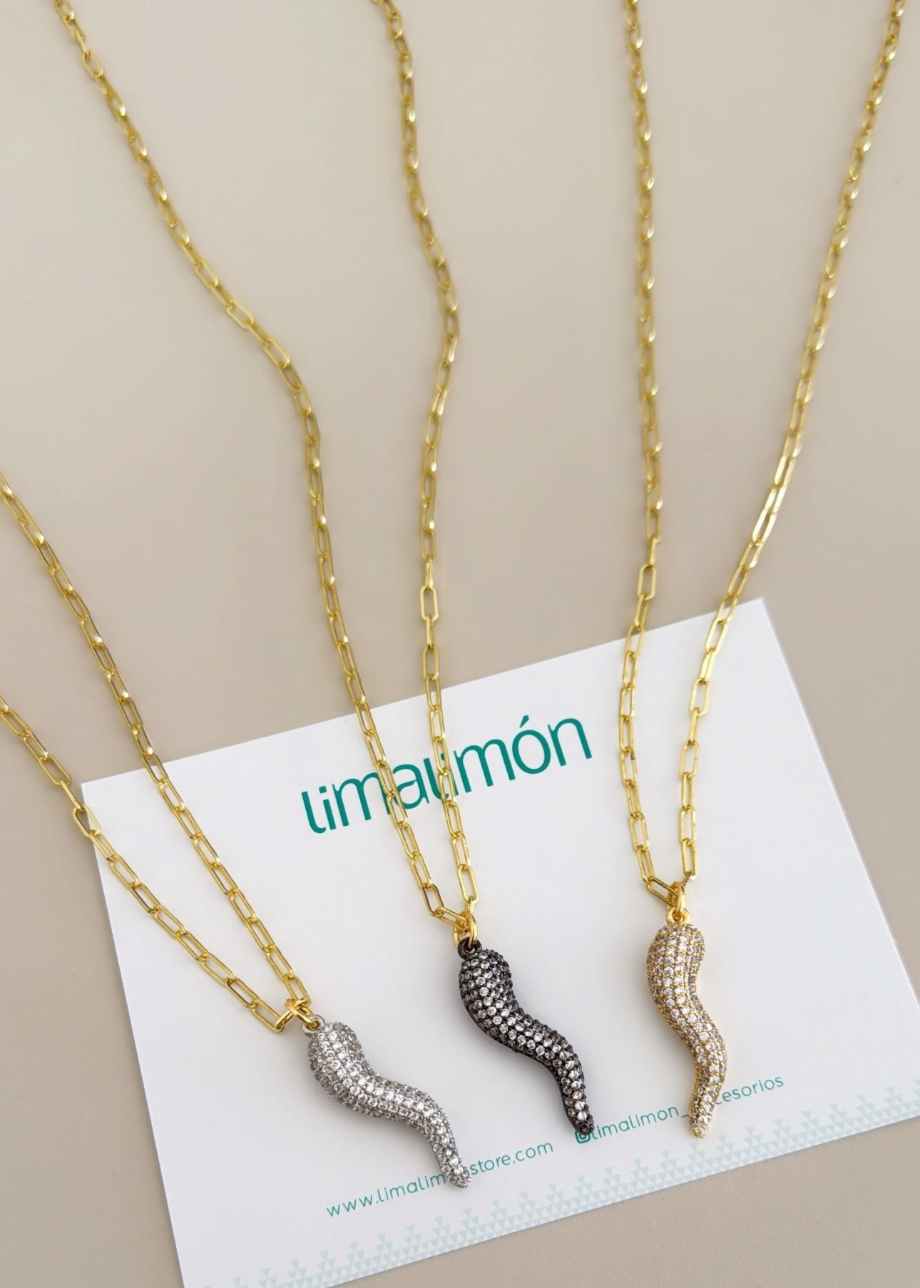 Charm Necklace - LimaLimón Store