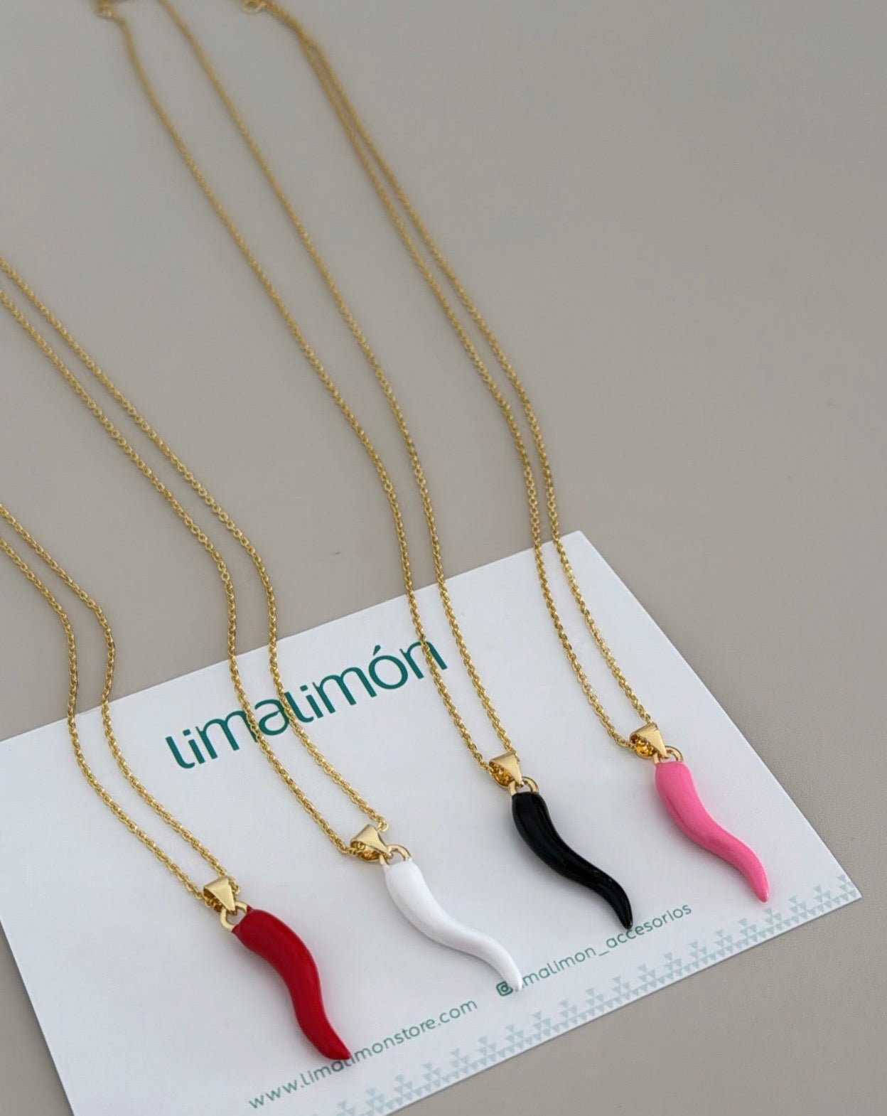 Charm Necklace - LimaLimón Store