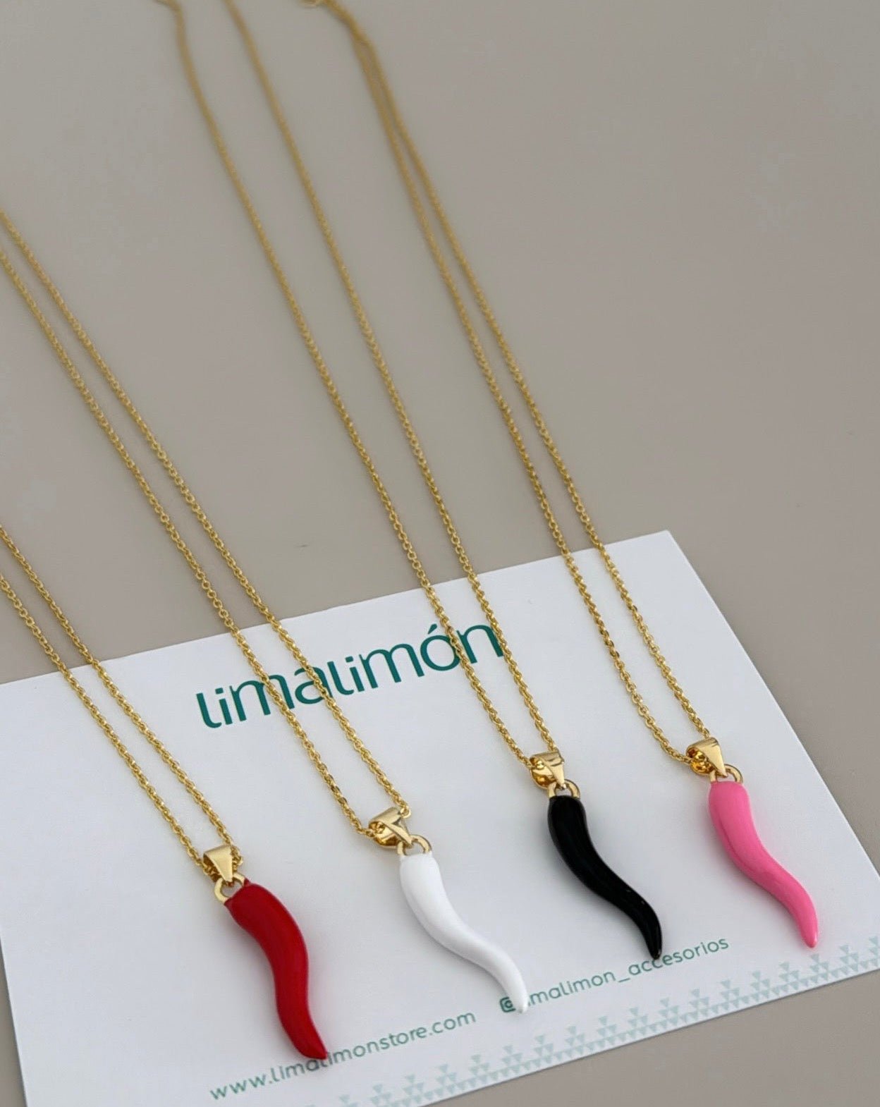 Charm Necklace - LimaLimón Store