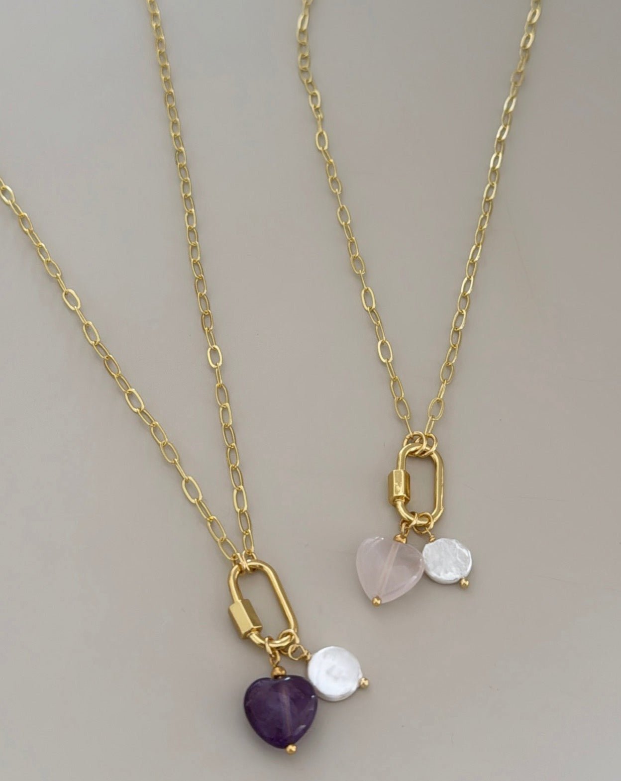 Charm Pearl Necklace - Necklaces | LimaLimón Store - 1