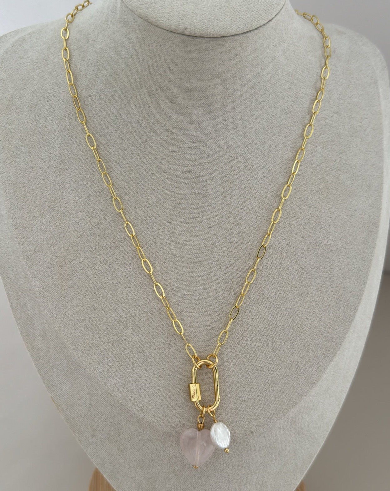 Charm Pearl Necklace - Necklaces | LimaLimón Store - 4