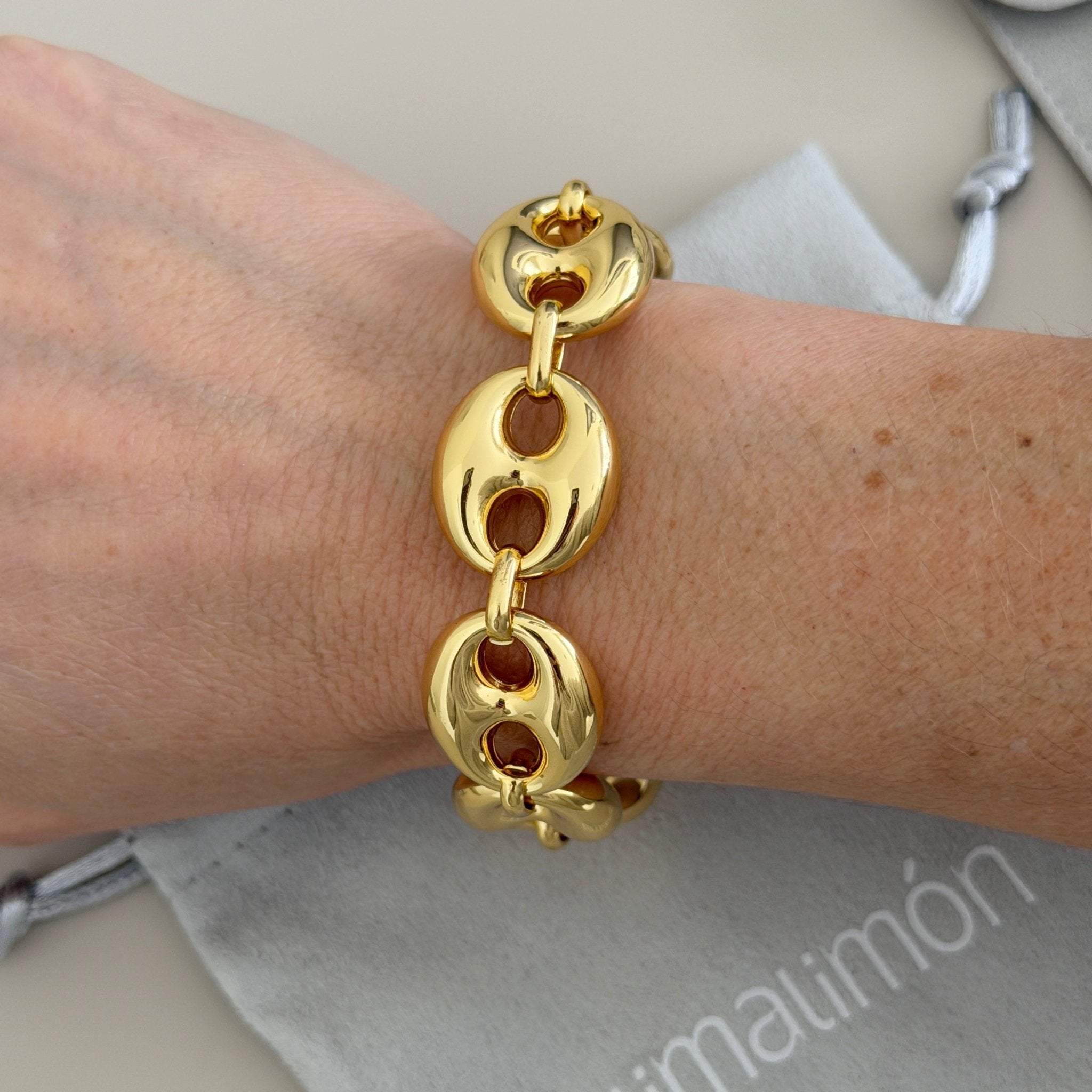 Charm Snake Chain Bracelet - Bracelet | LimaLimón Store - 3
