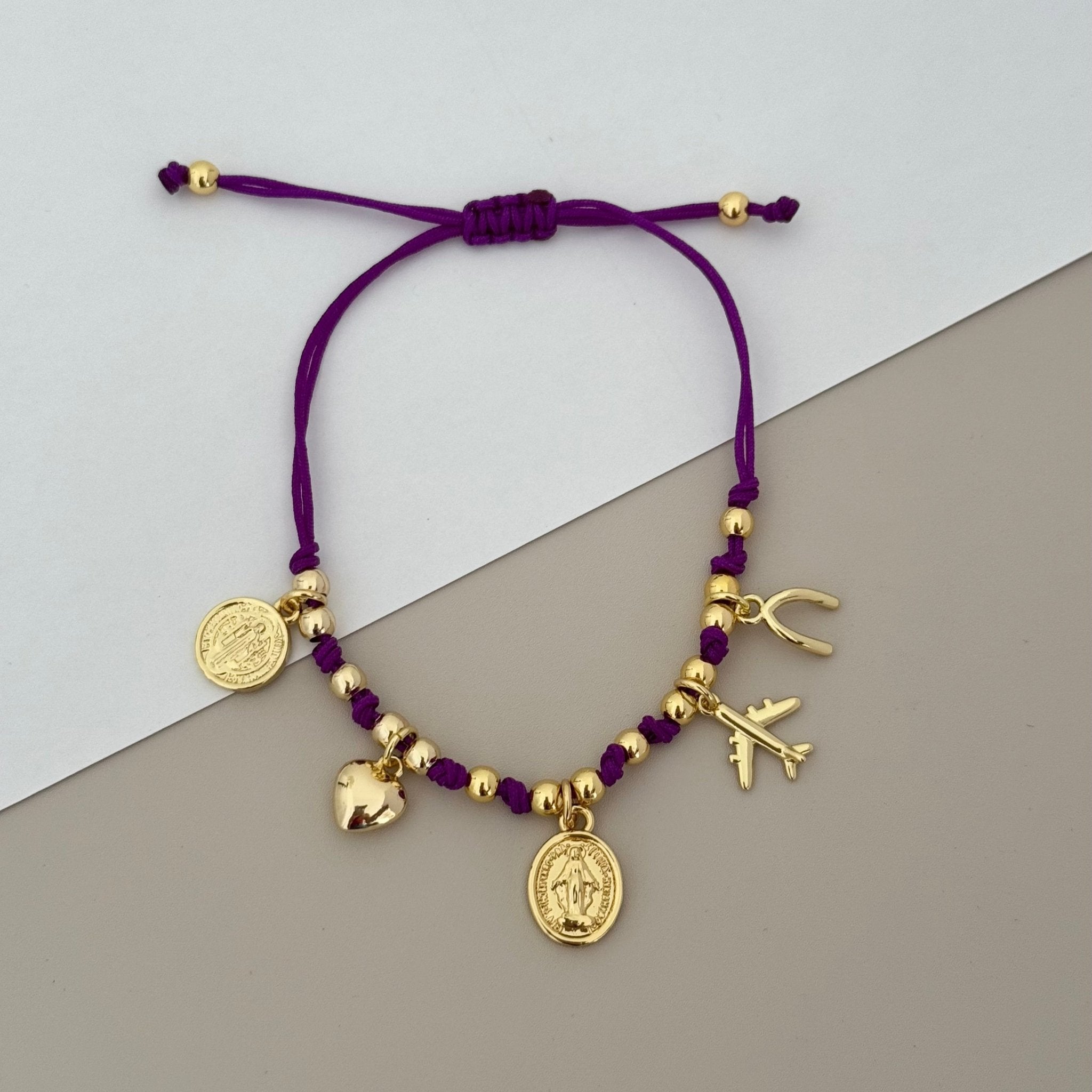 Charms Cord Bracelet - Bracelets | LimaLimón Store - 4