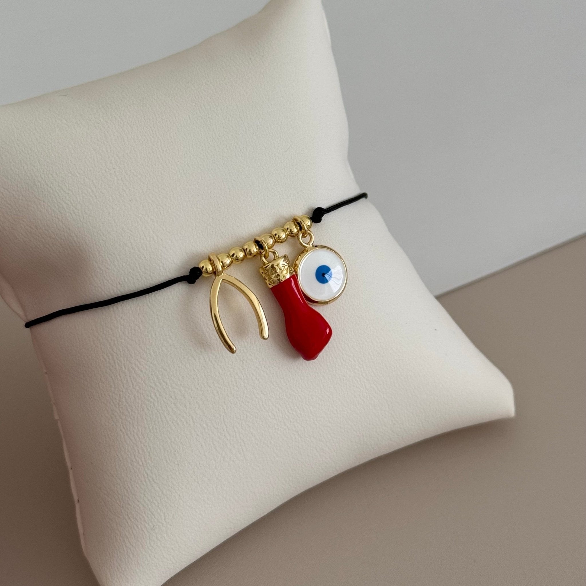 Charms Cord Bracelet - Bracelet | LimaLimón Store - 4