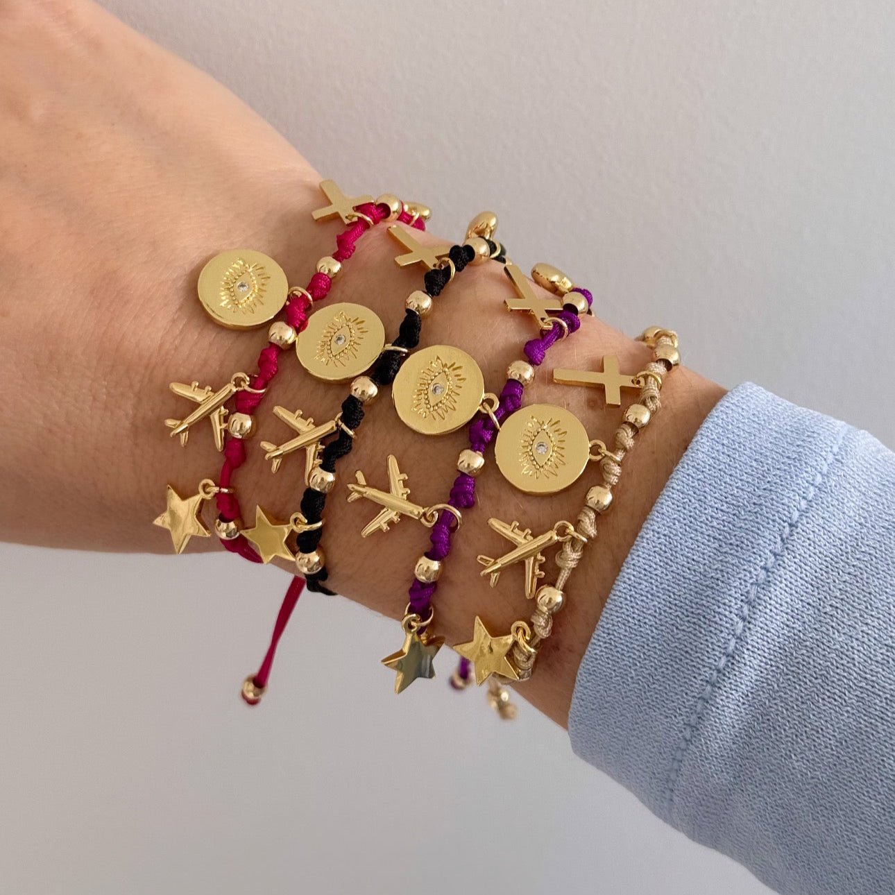 Charms Cord Bracelet - Bracelets | LimaLimón Store - 10