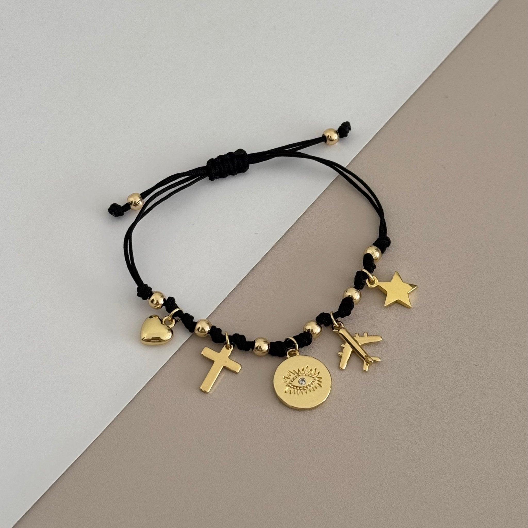 Charms Cord Bracelet - Bracelets | LimaLimón Store - 3