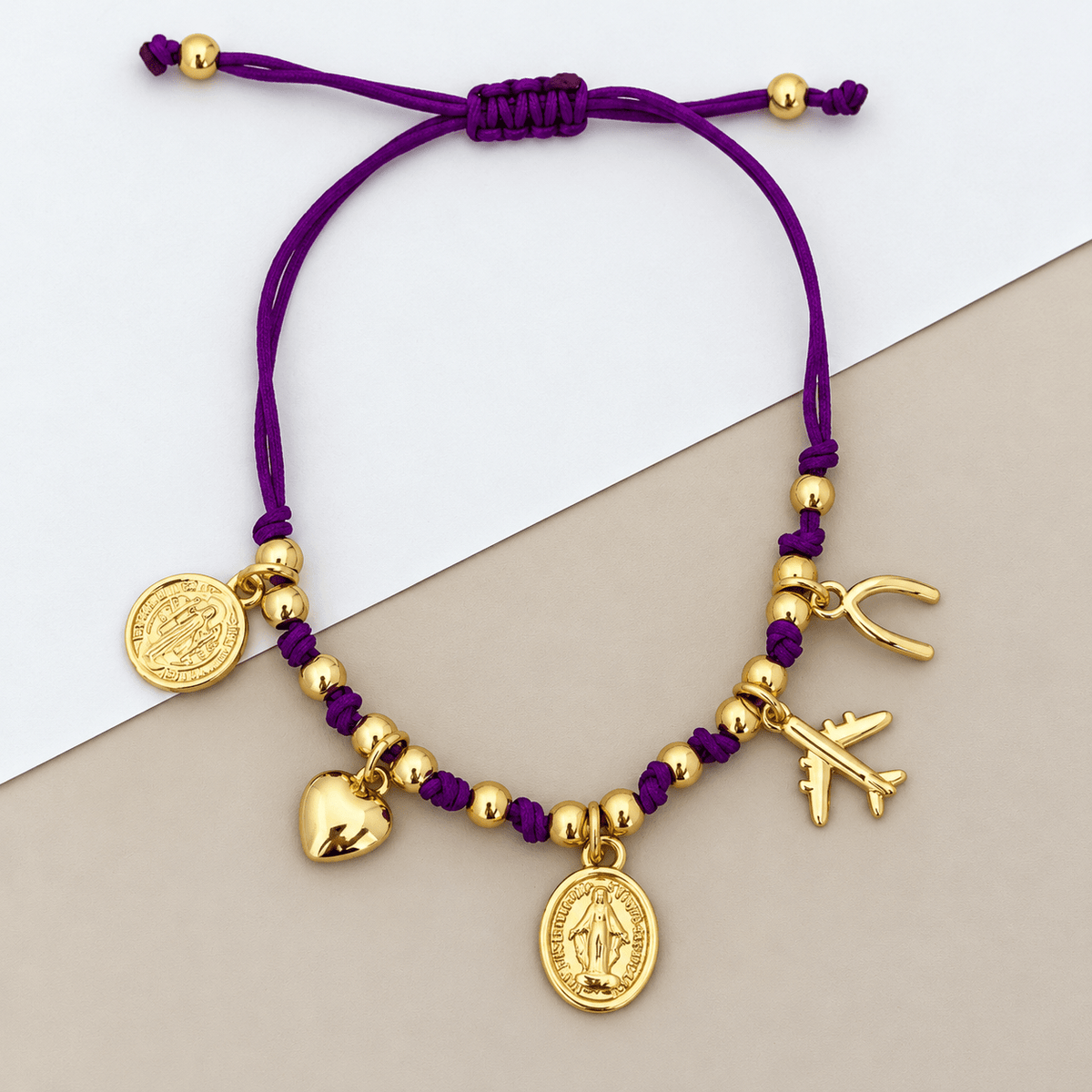 Charms Cord Bracelet - Bracelets | LimaLimón Store - 2