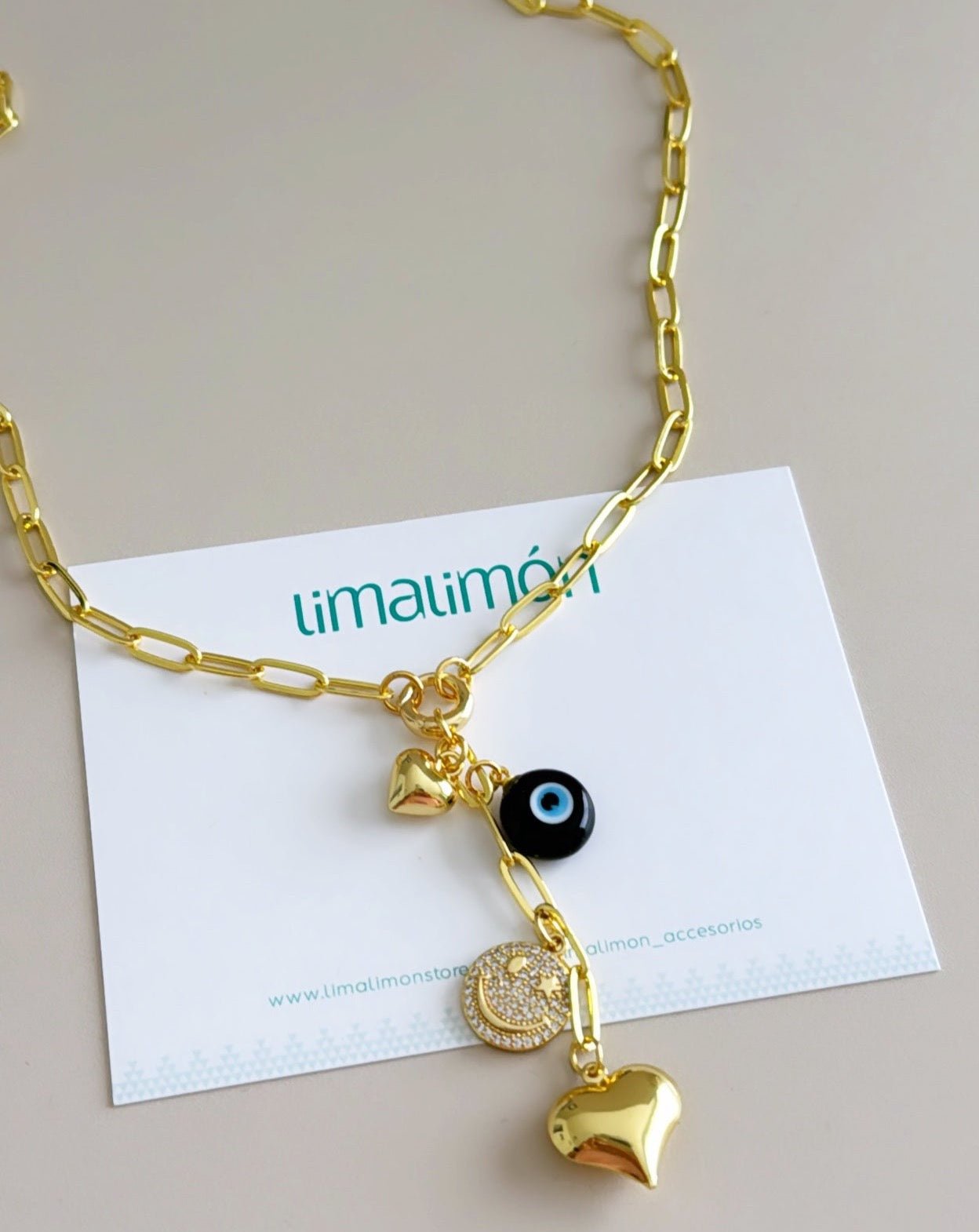 Charms Necklace - LimaLimón Store