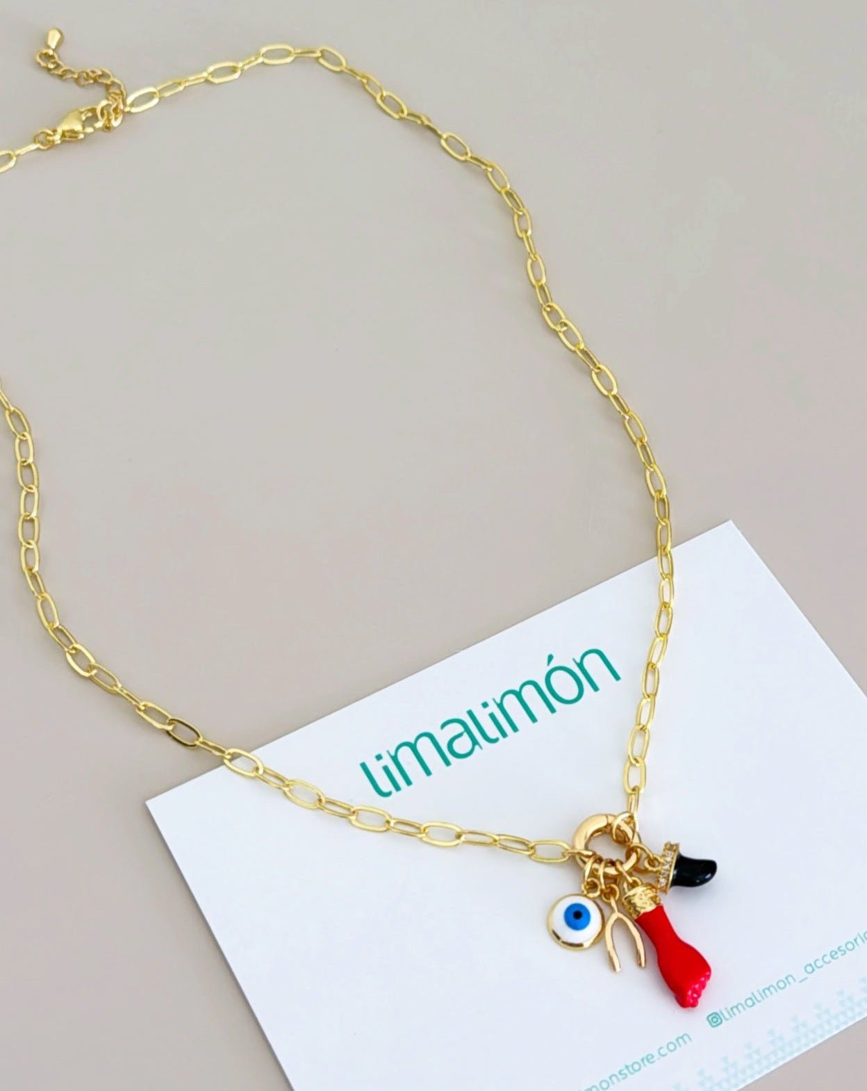 Charms Necklace - Necklace | LimaLimón Store - 2