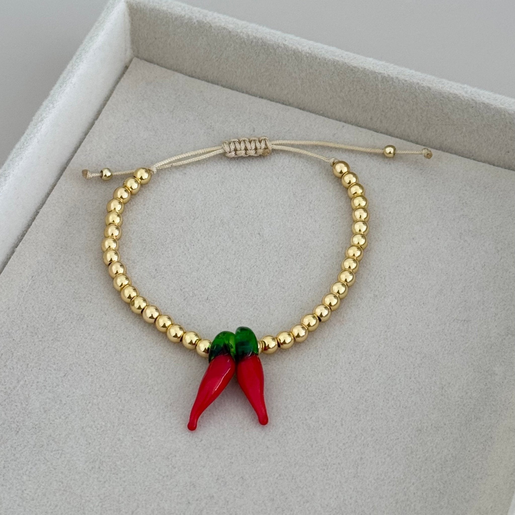 Chili Bead Bracelet - Bracelet | LimaLimón Store - 4