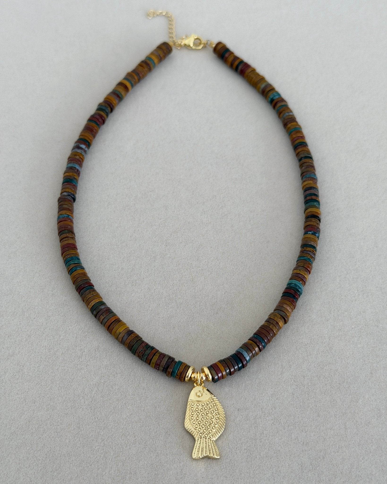 Coastal Charm Beaded Choker - Necklaces | LimaLimón Store - 3