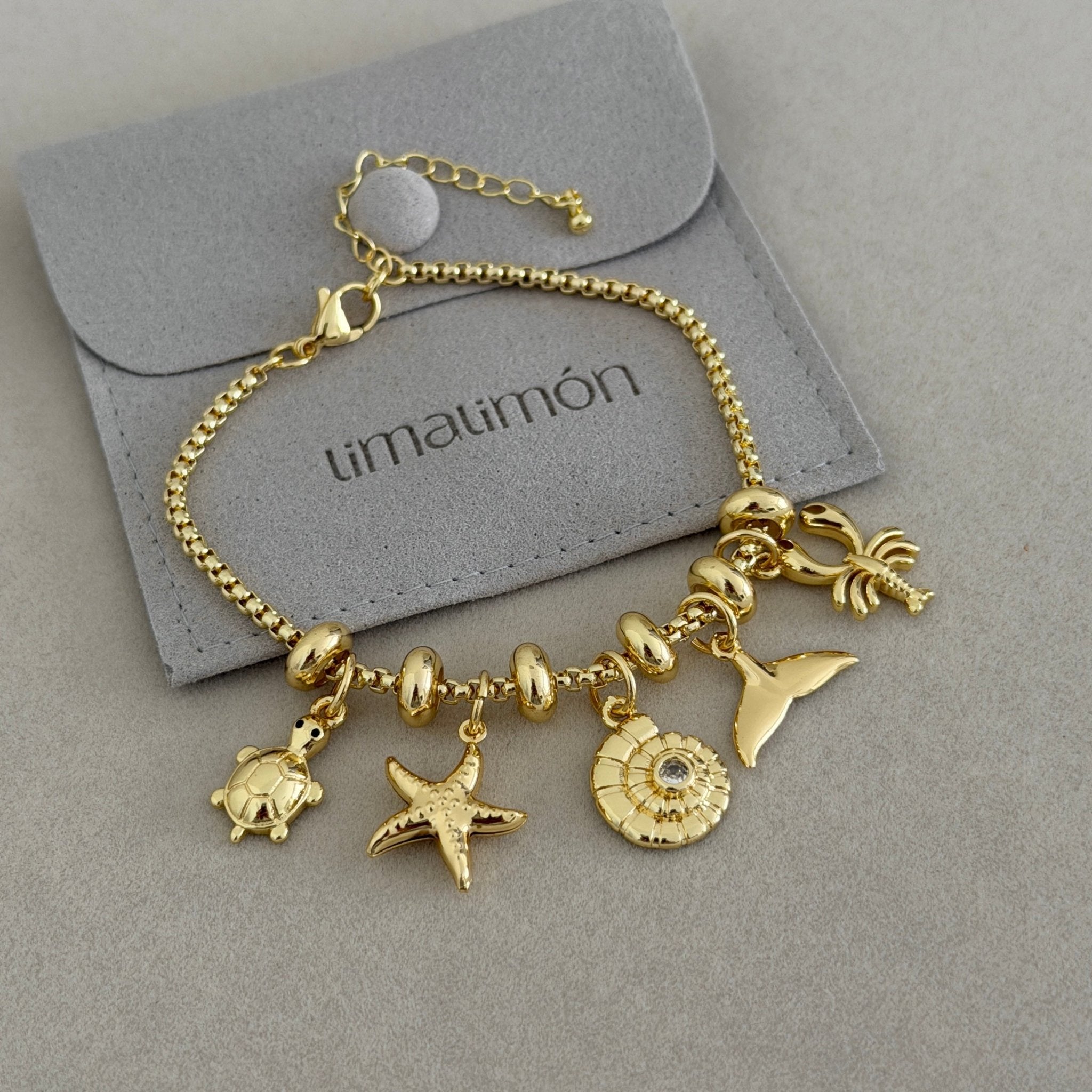 Coastal Treasures Charm Bracelet - Bracelet | LimaLimón Store - 2