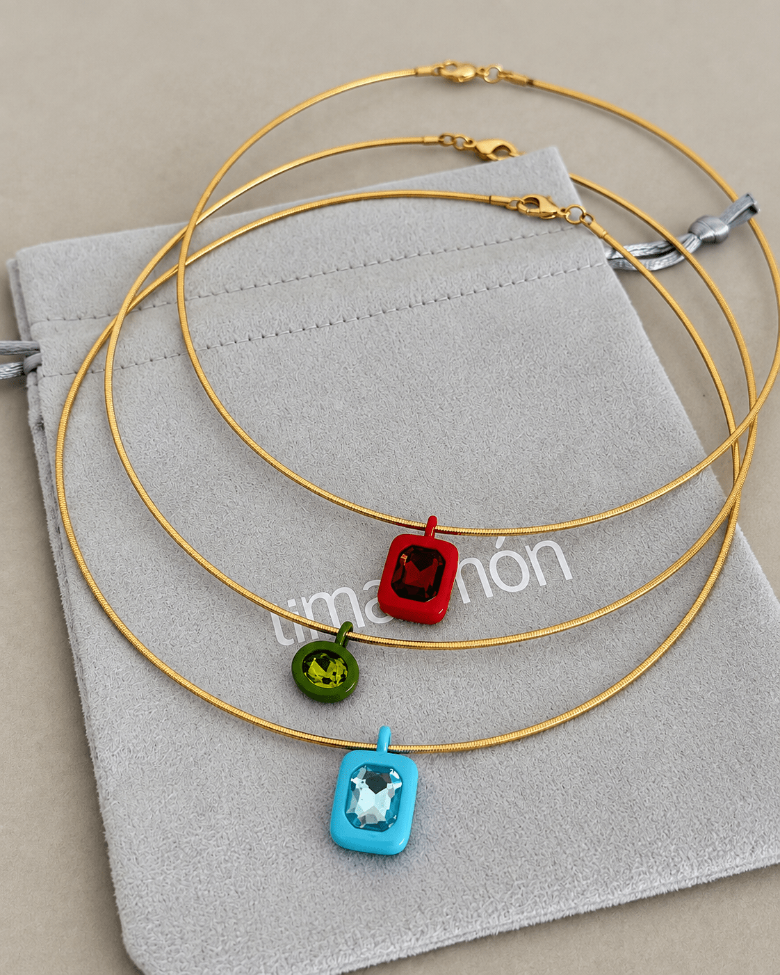 Color Gem Necklace - Necklace | LimaLimón Store - 6