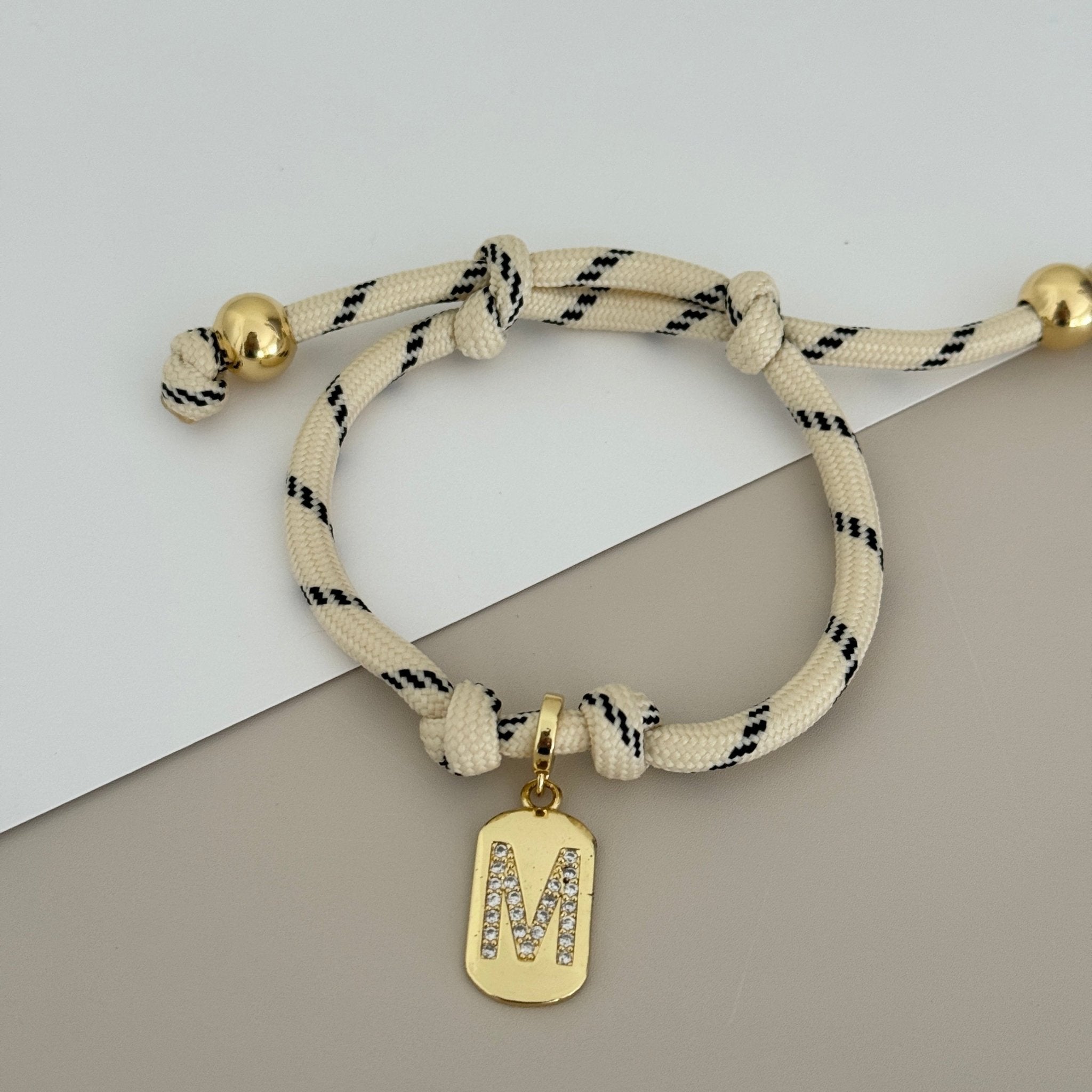 Colorful Initial Cord Bracelets - Bracelets | LimaLimón Store - 5