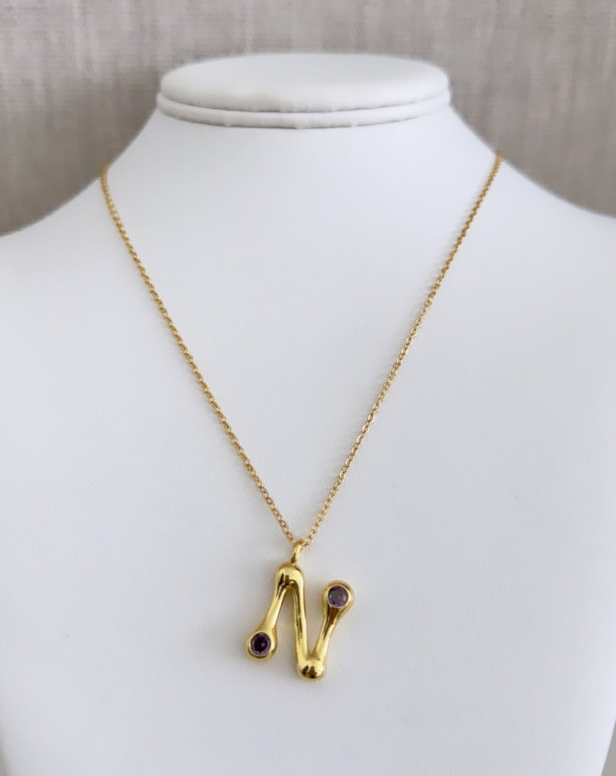 Colorfull Initial Necklace - Necklace | LimaLimón Store - 14