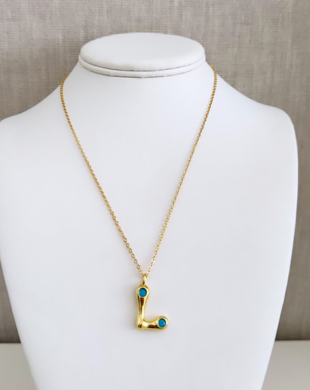 Colorfull Initial Necklace - Necklace | LimaLimón Store - 12