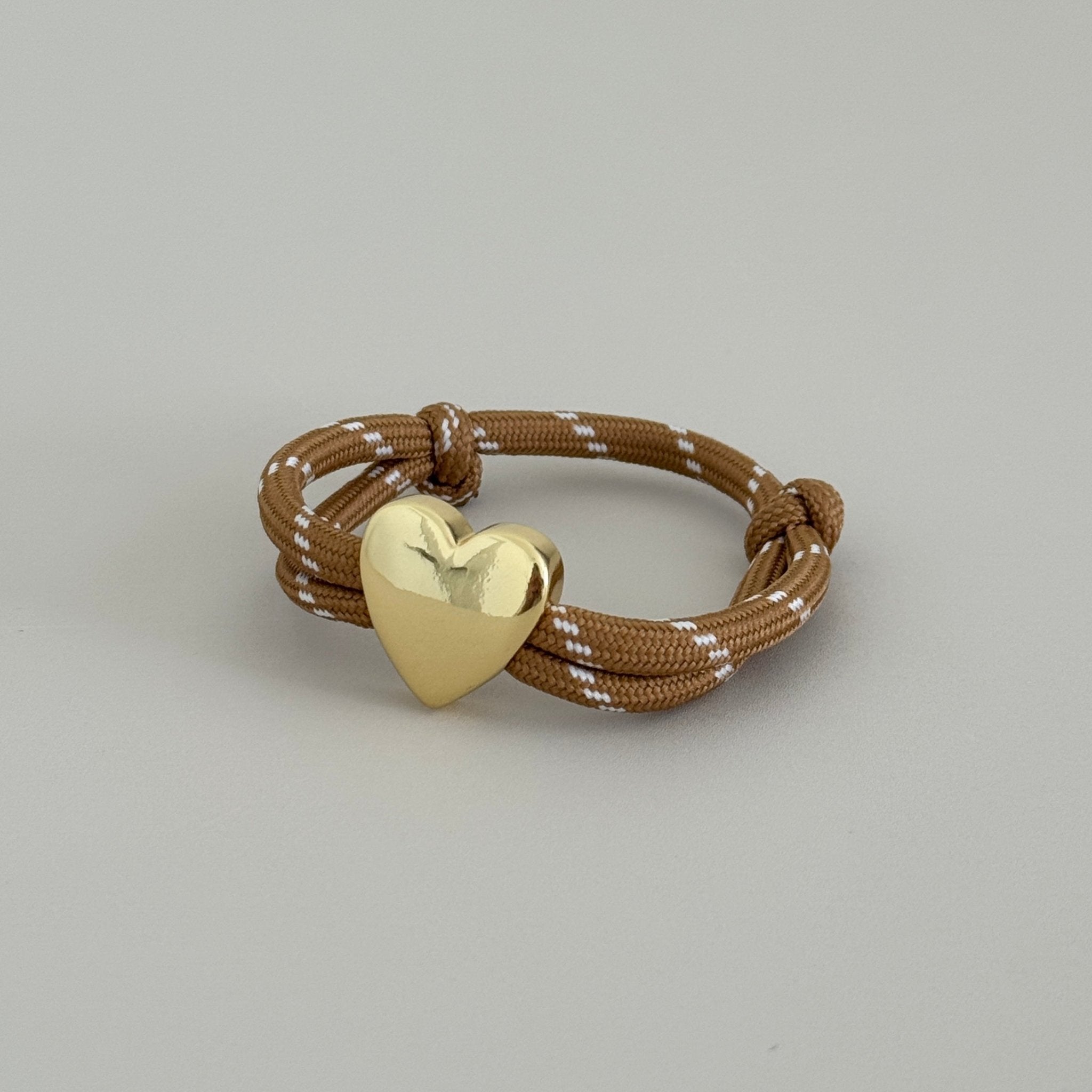 Cord Bracelet with Gold - Plated Heart or Star Charm - Bracelet | LimaLimón Store - 13
