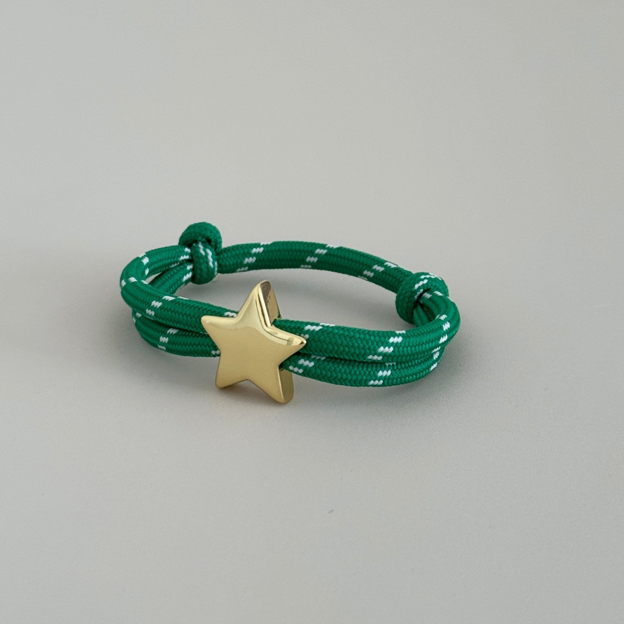 Cord Bracelet with Gold - Plated Heart or Star Charm - Bracelet | LimaLimón Store - 9