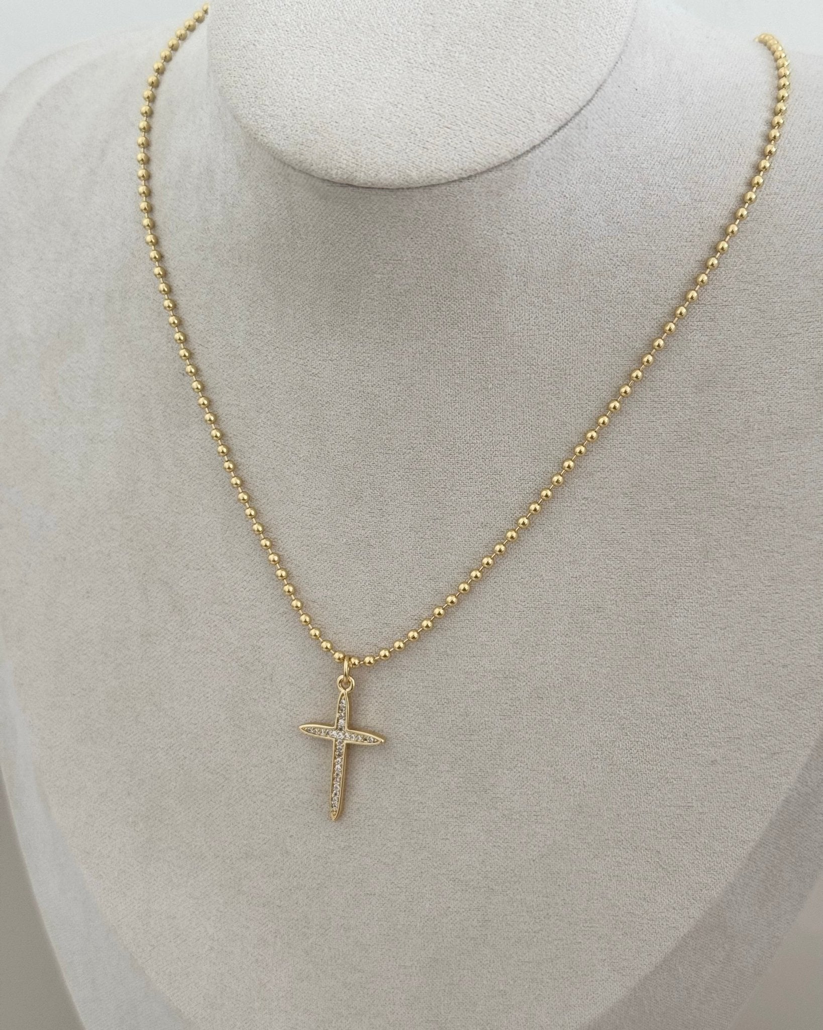 Croos Necklace - Necklace | LimaLimón Store - 4