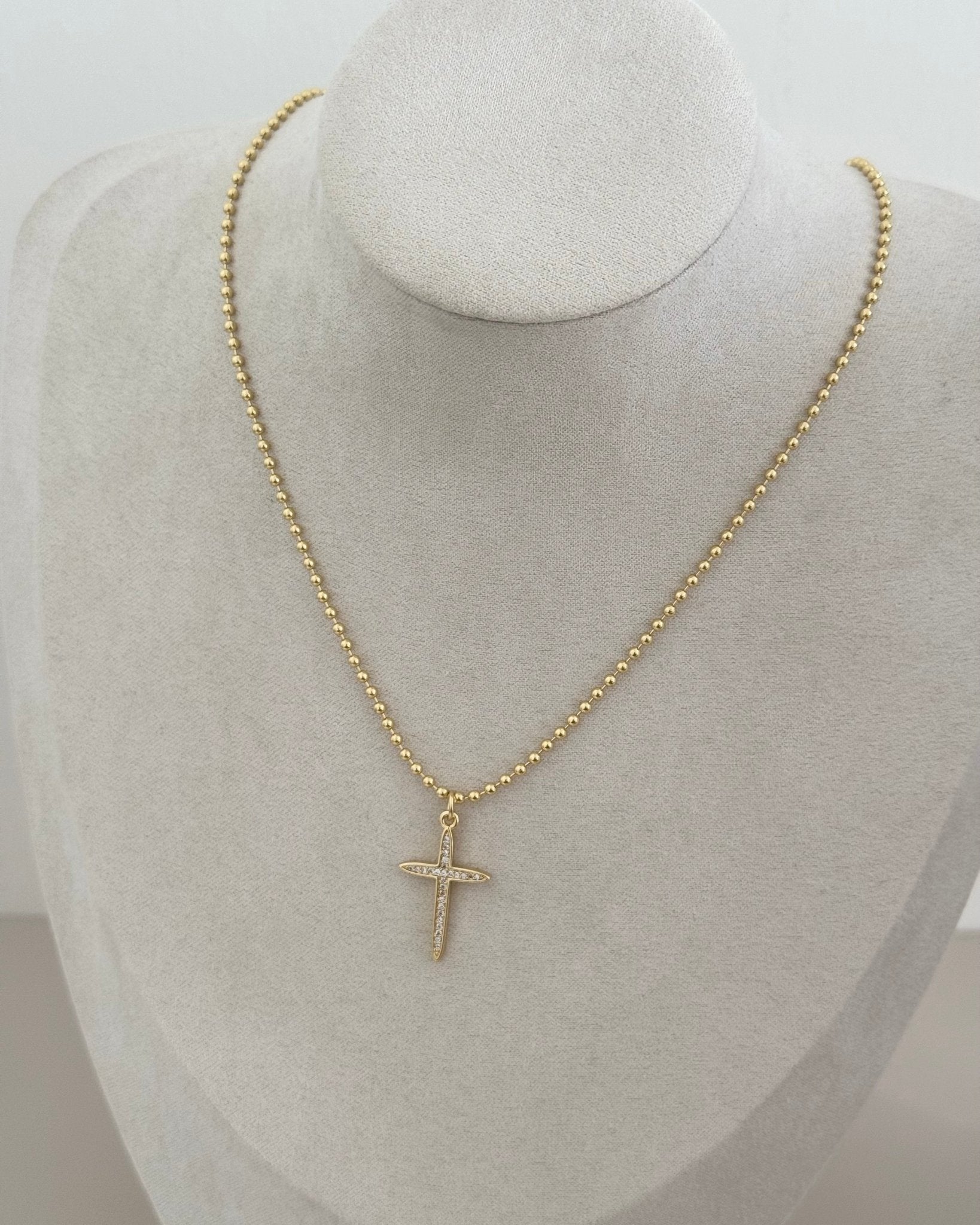 Croos Necklace - Necklace | LimaLimón Store - 2