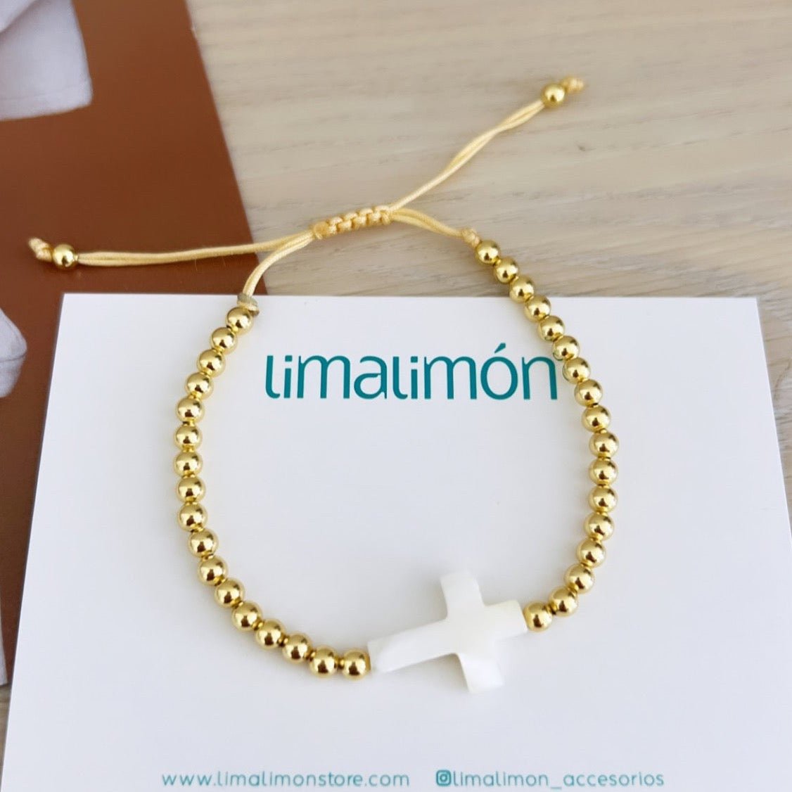 Cross Bracelet - Bracelet | LimaLimón Store - 1